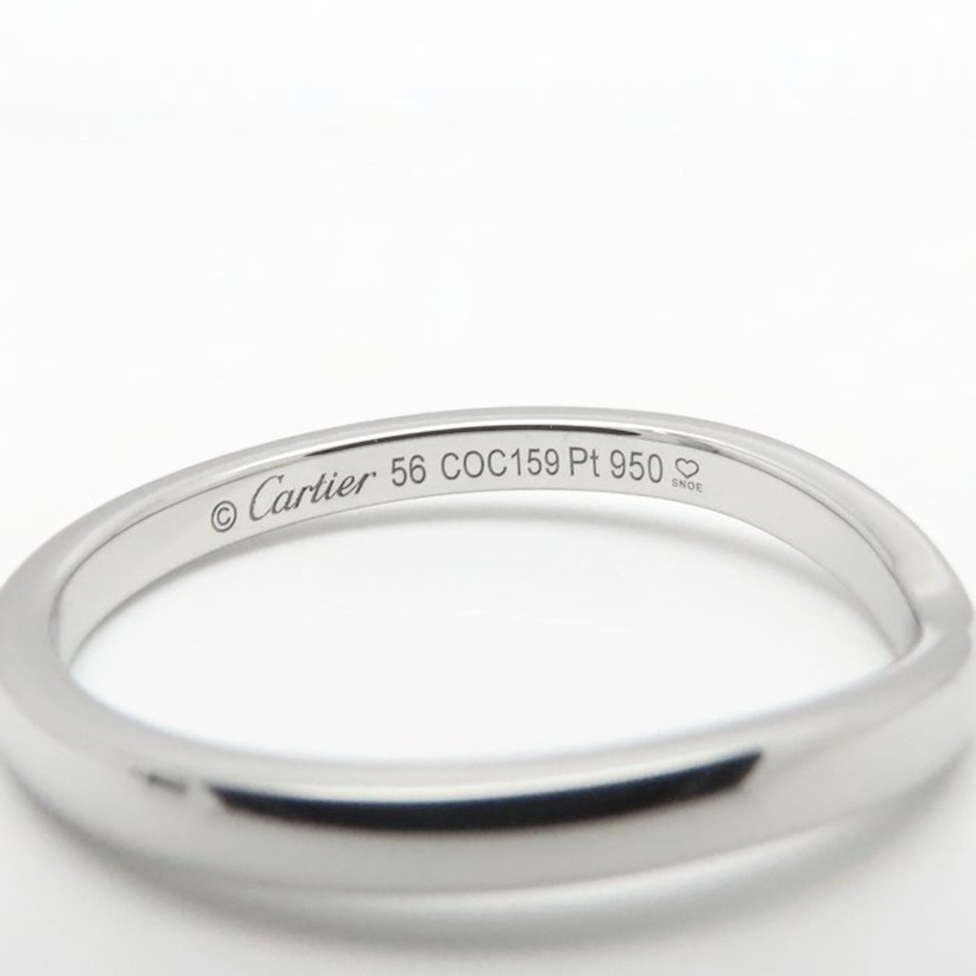 Cartier CARTIER Ballerina Wedding Ring, Size #56, Platinum 950, Women's, B4092800 295345 Size ONE SIZE - 7 Thumbnail
