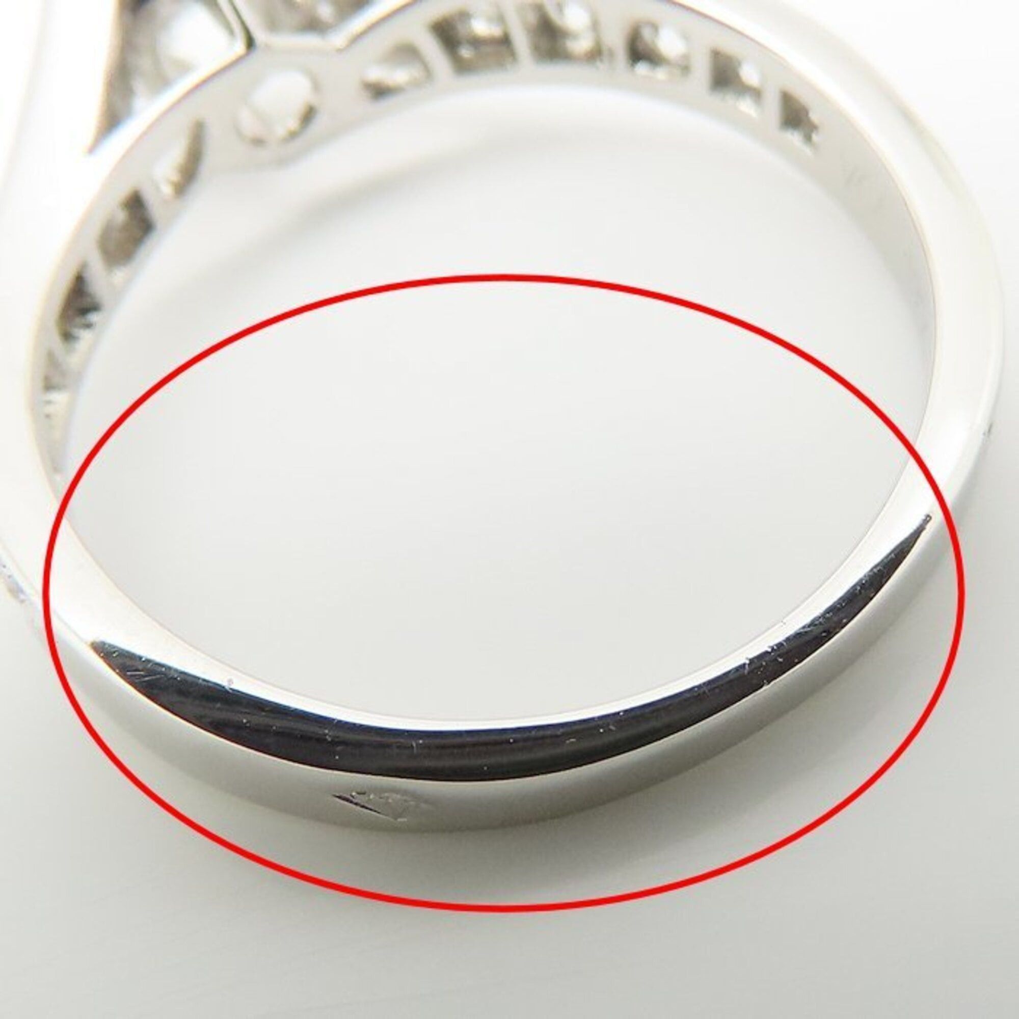 Van Cleef & Arpels Van Cleef & Arpels Diamond Ring, 0.74ct Diamond, D.VVS1 Clarity, Size 50, Platinum 950, Women's, Item No. 295390 Size ONE SIZE - 15 Thumbnail