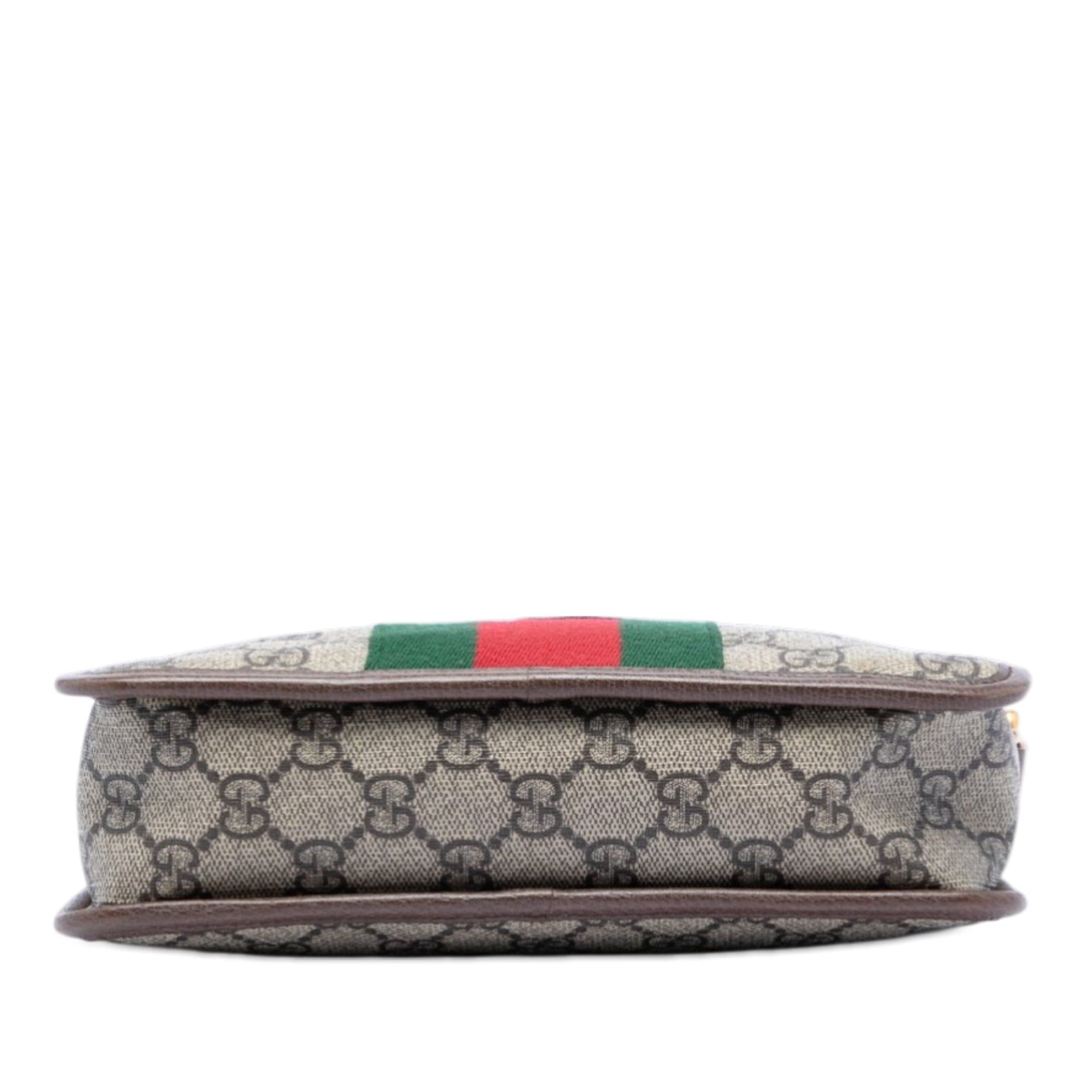 Gucci Small GG Supreme Web Ophidia Top Handle Bag Size ONE SIZE - 3 Thumbnail
