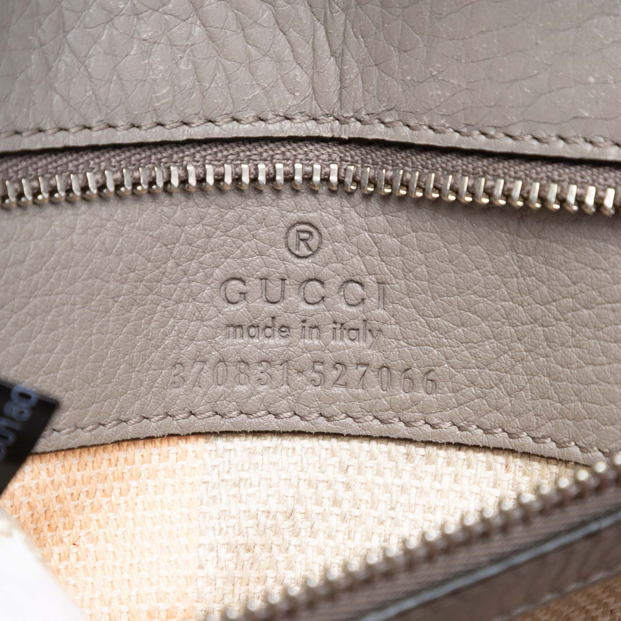 Gucci Small Leather Bamboo Daily Satchel Size ONE SIZE - 5 Thumbnail