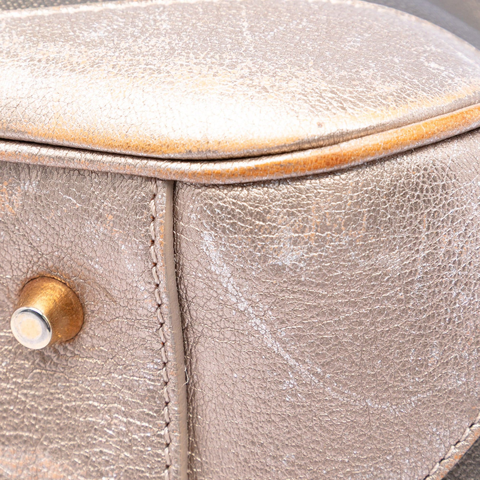 Burberry Smoke Check Coated Canvas Oakford Handbag Size ONE SIZE - 7 Thumbnail