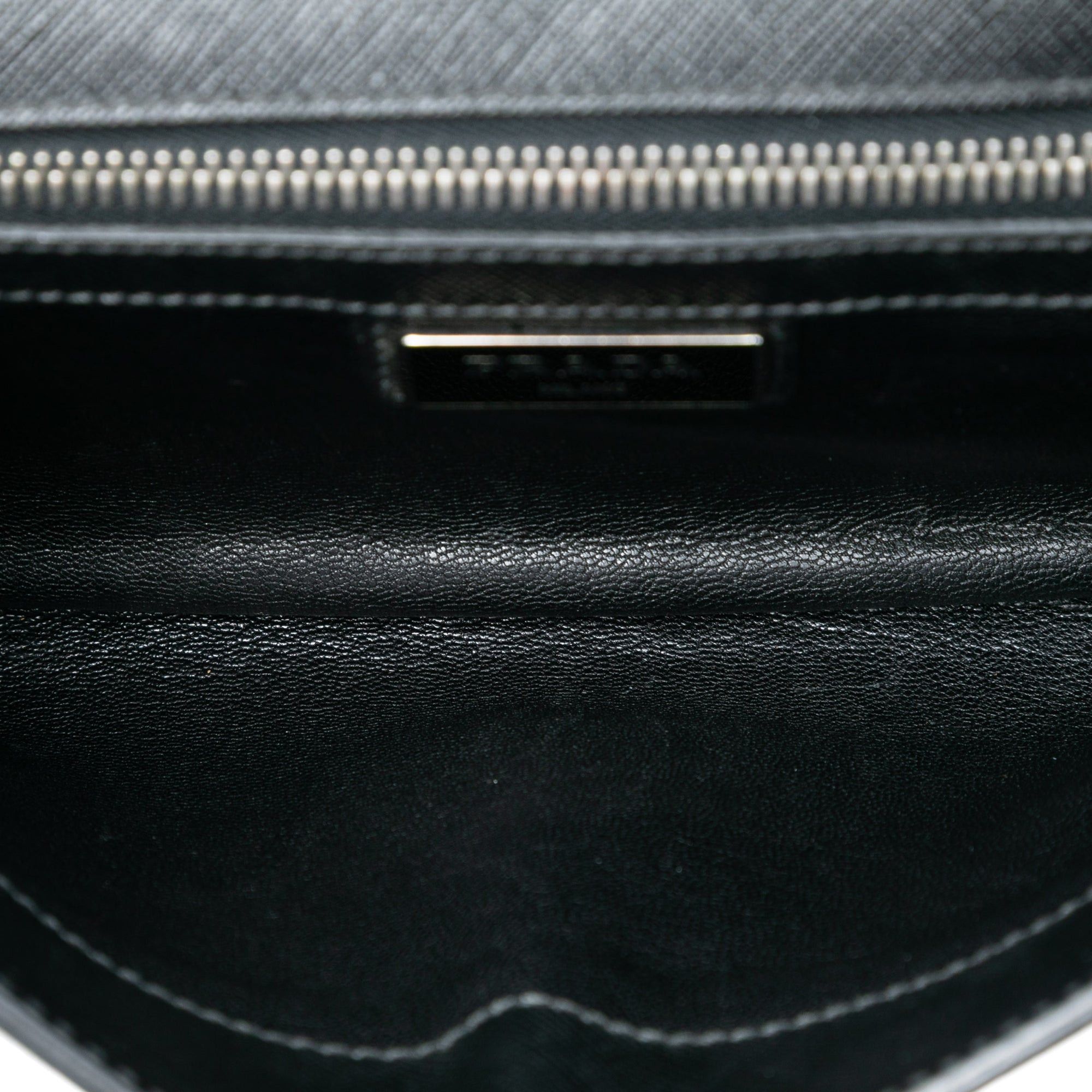 Prada Saffiano Envelope Push Lock Clutch Size ONE SIZE - 4 Thumbnail