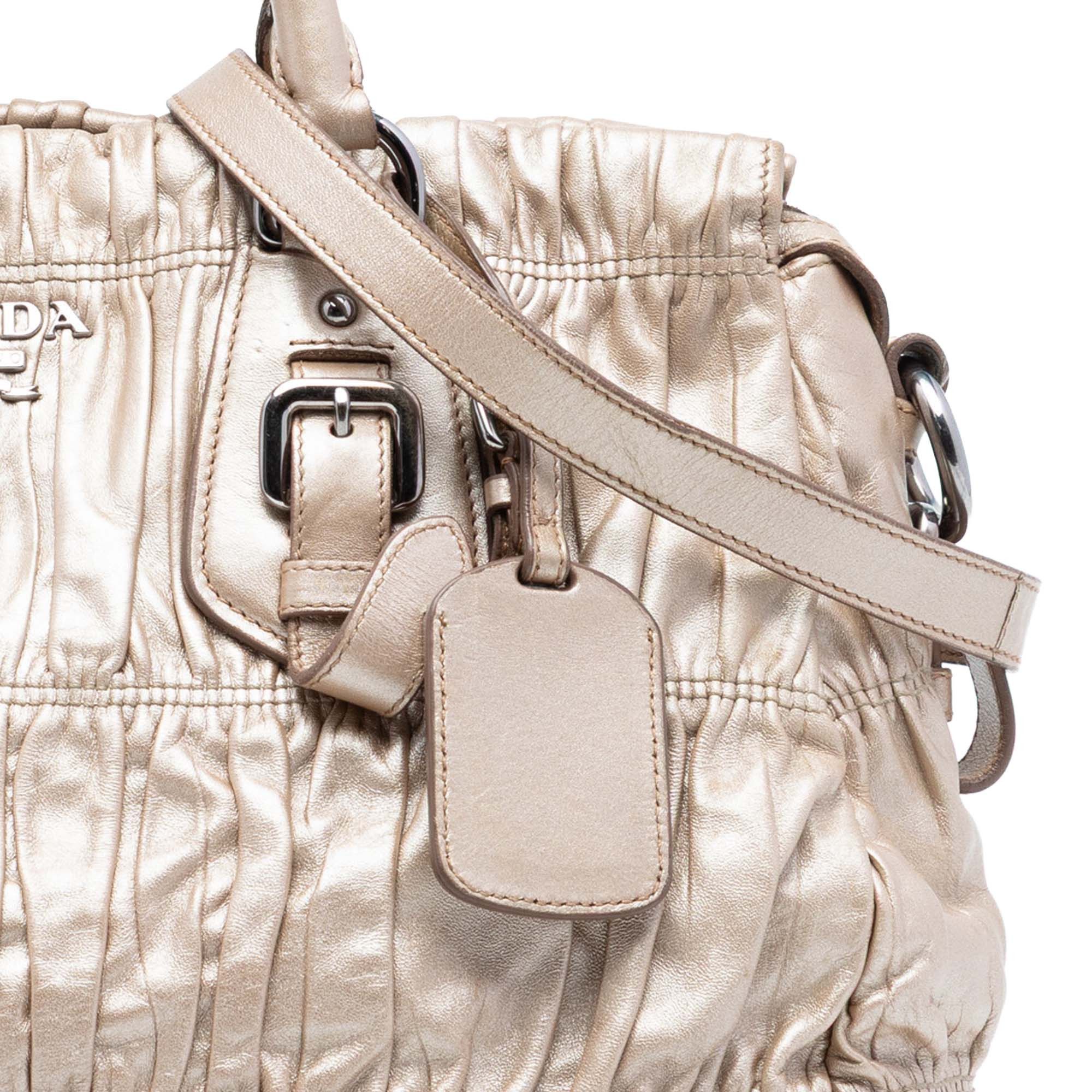 Prada Nappa Gaufre Satchel Size ONE SIZE - 7 Thumbnail