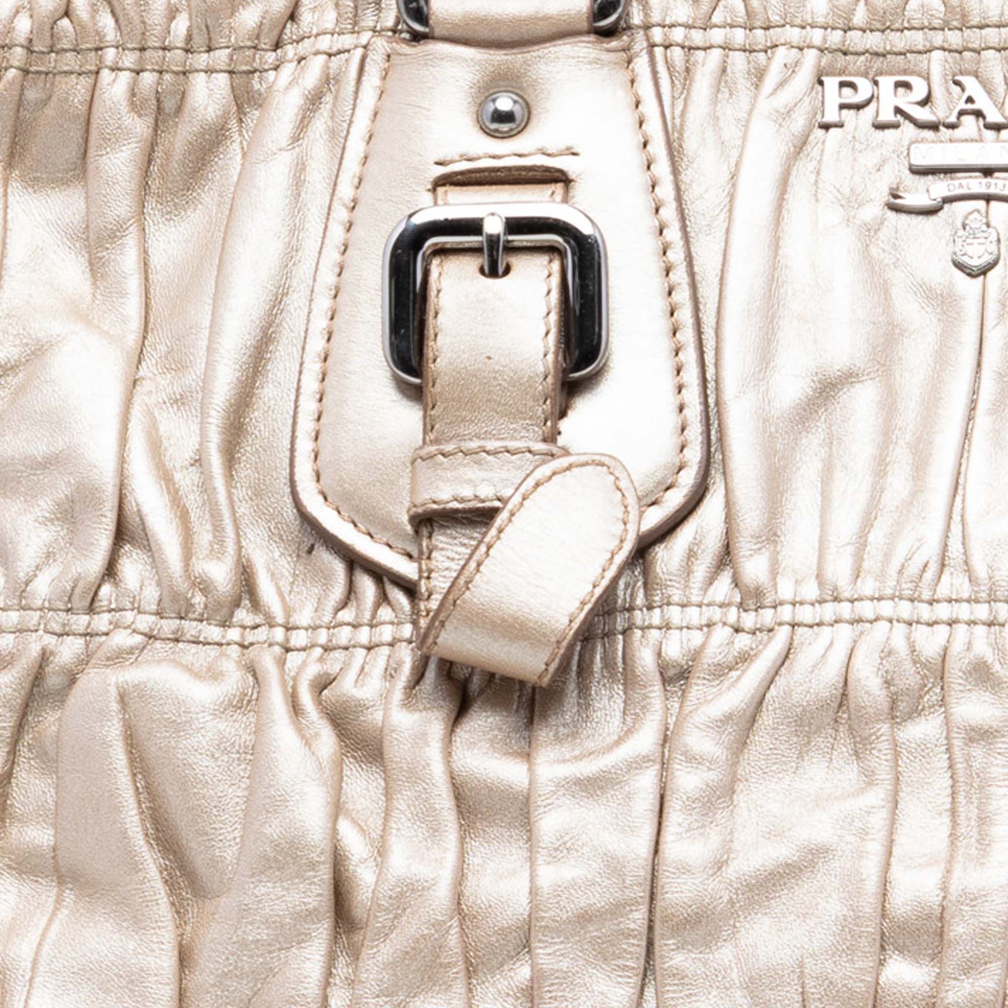 Prada Nappa Gaufre Satchel Size ONE SIZE - 6 Thumbnail