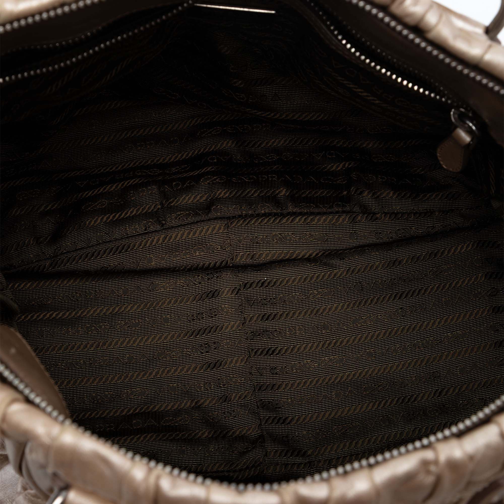Prada Nappa Gaufre Satchel Size ONE SIZE - 4 Thumbnail