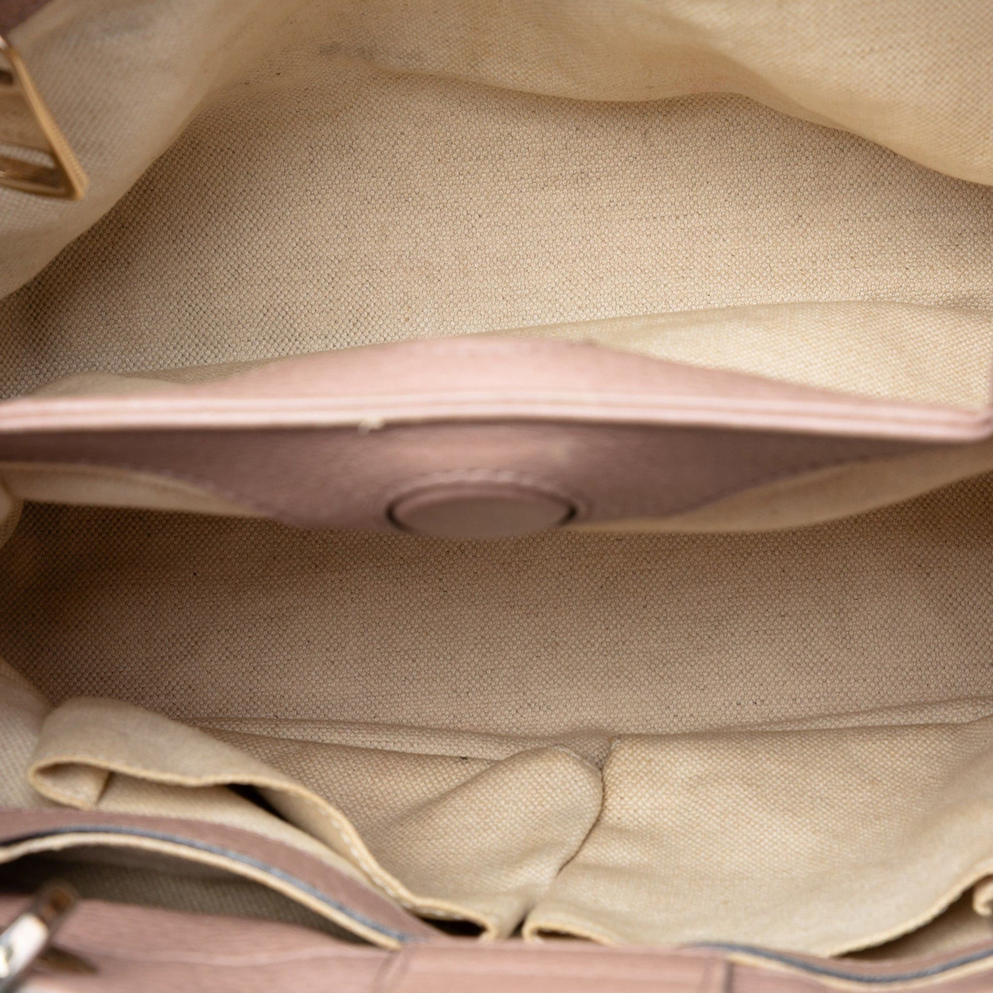 Gucci Small Calfskin Bamboo Shopper Satchel Size ONE SIZE - 4 Thumbnail