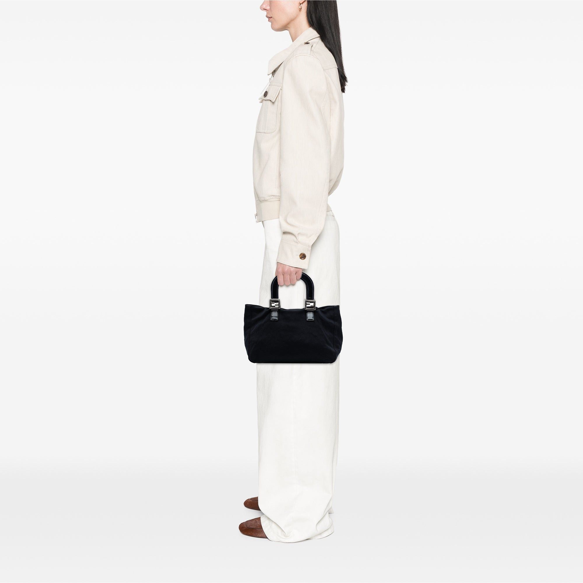 Fendi Jersey Handbag Size ONE SIZE - 7 Thumbnail