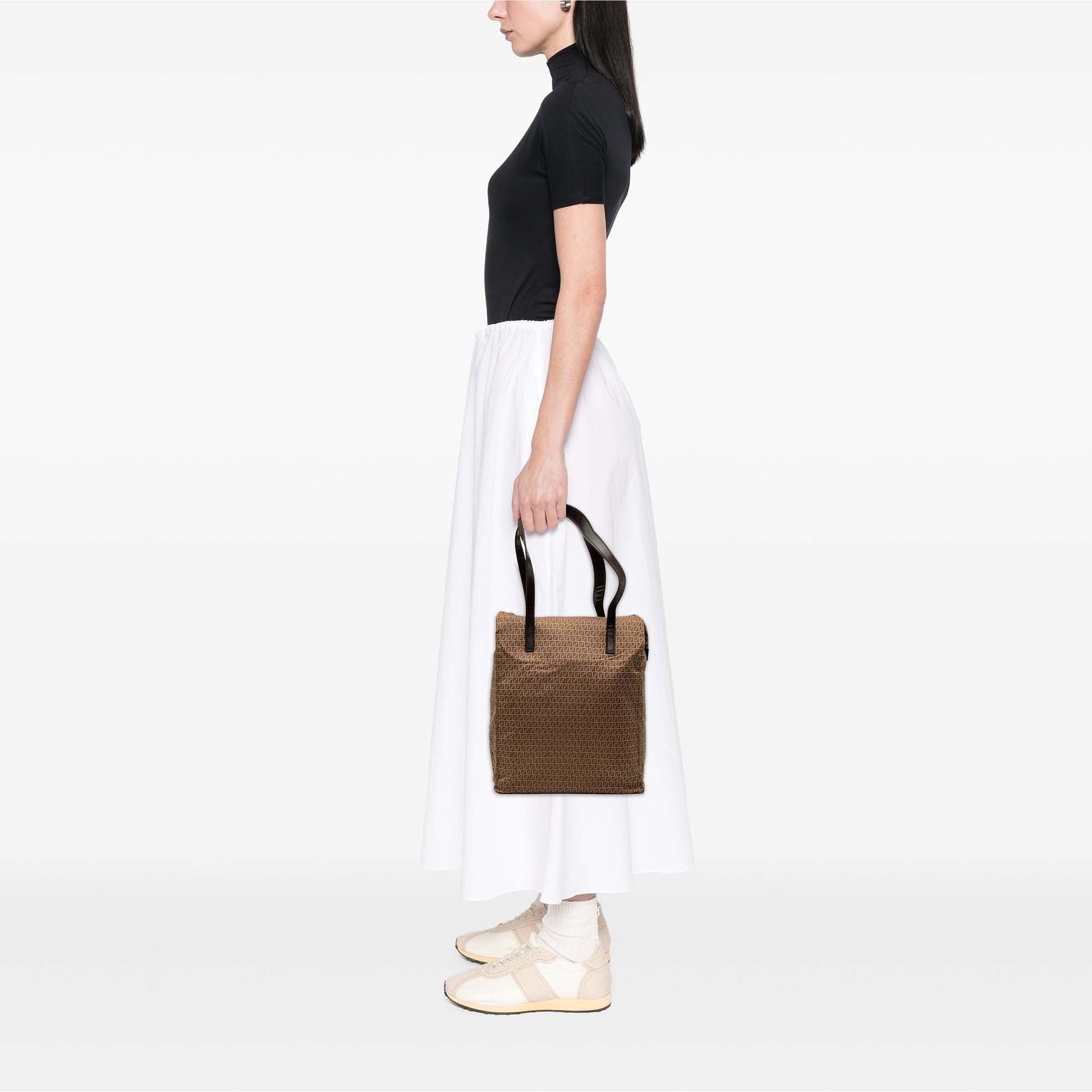 Fendi Micro Zucchino Nylon Tote Size ONE SIZE - 7 Thumbnail