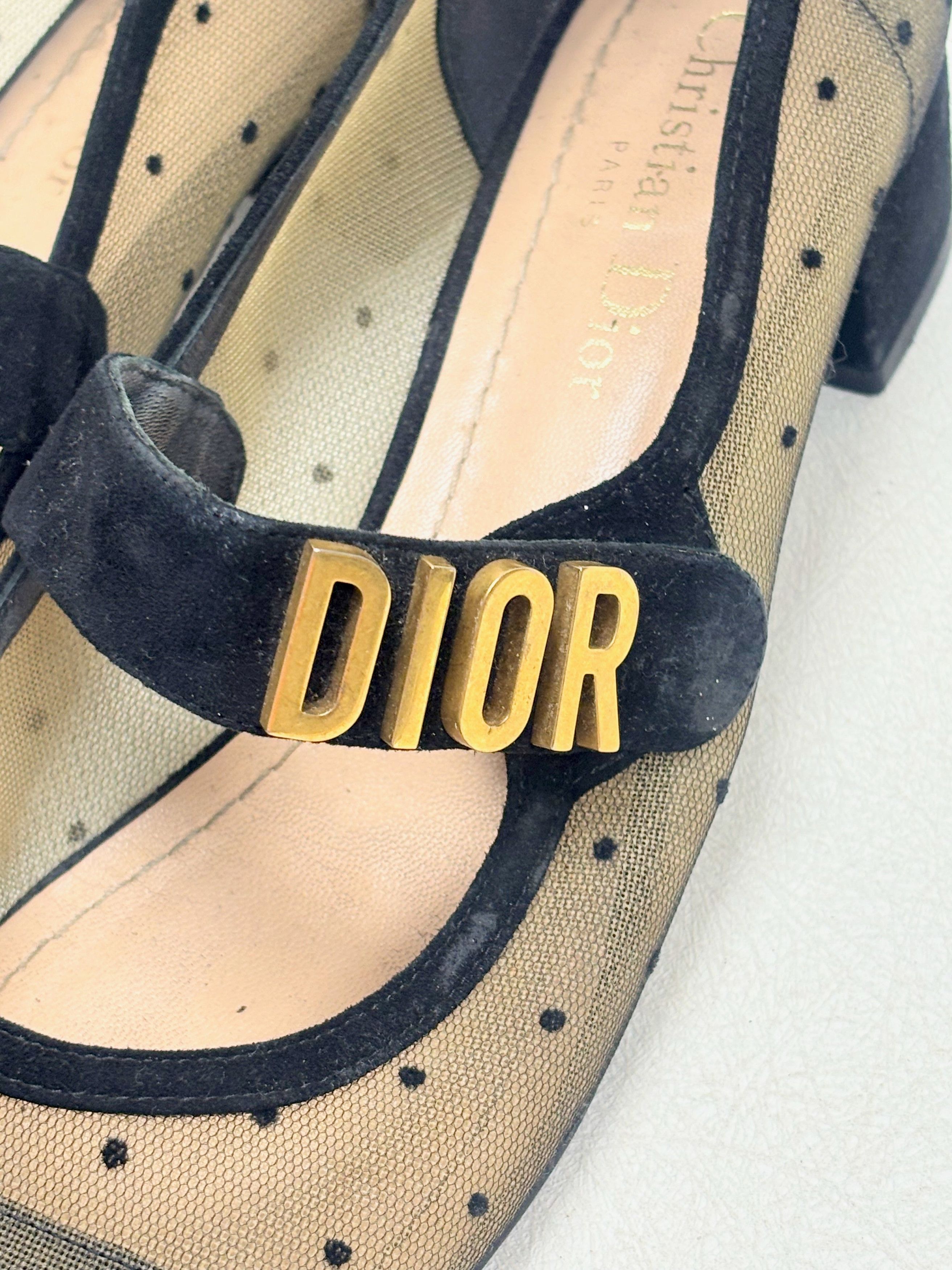 Dior Ballerines Baby-D Size US 6.5 / IT 36.5 - 2 Thumbnail