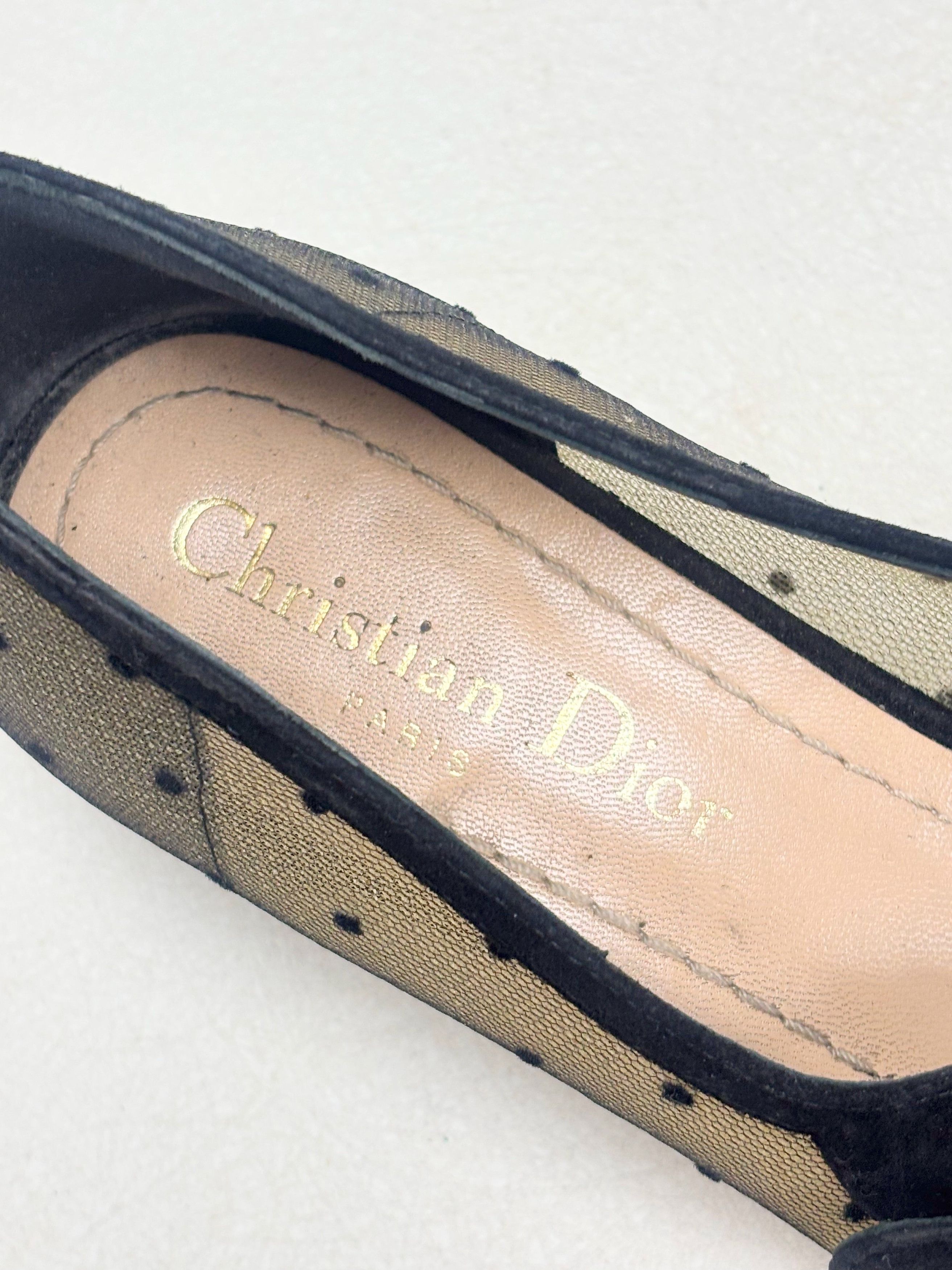 Dior Ballerines Baby-D Size US 6.5 / IT 36.5 - 11 Thumbnail