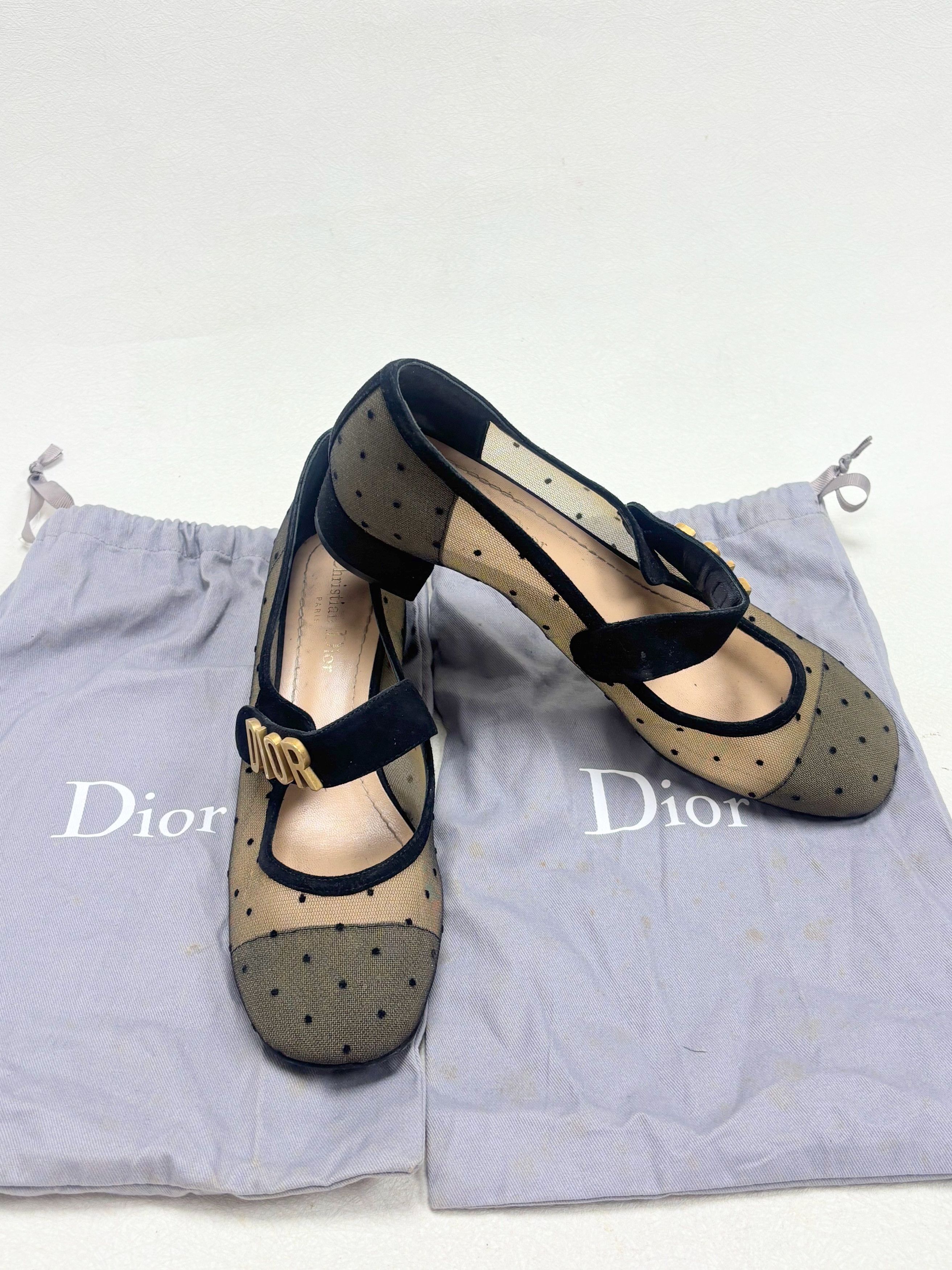 Dior Ballerines Baby-D Size US 6.5 / IT 36.5 - 13 Thumbnail
