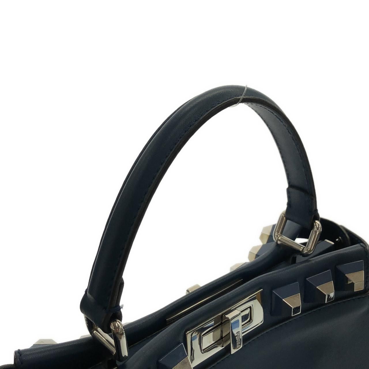 Fendi Fendi Fendi Peekaboo Leather Handbag Leather Handbag 8BN2909DQ DUTY FREE for USA Size ONE SIZE - 4 Thumbnail