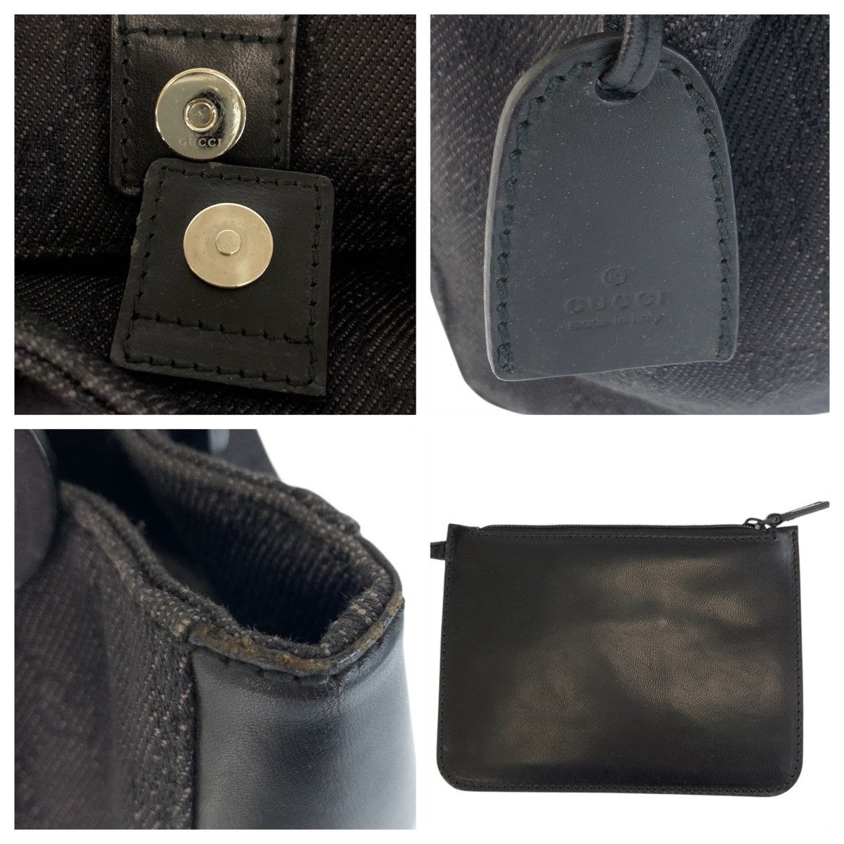 Gucci Gucci Gucci GG Canvas 2way Tote Bag Leather Tote Bag 101919 DUTY FREE for USA Size ONE SIZE - 5 Thumbnail