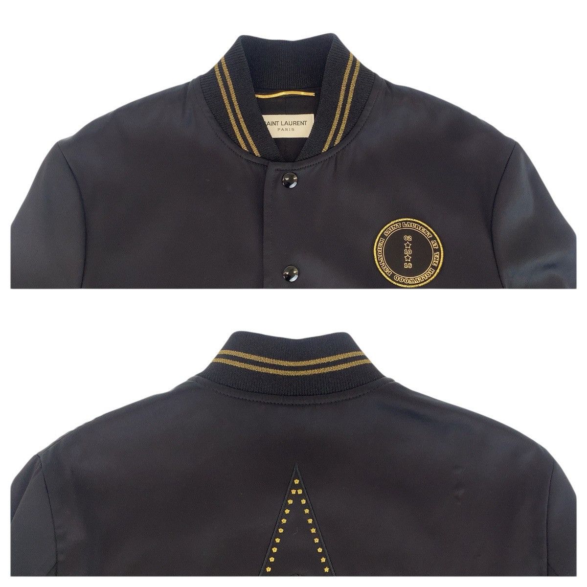 Yves Saint Laurent Yves Saint Laurent Saint Laurent Paris Teddy Rayon Polyester Polyurethane Jacket Textile Outerwear 443399 DUTY FREE for USA Size ONE SIZE - 4 Thumbnail