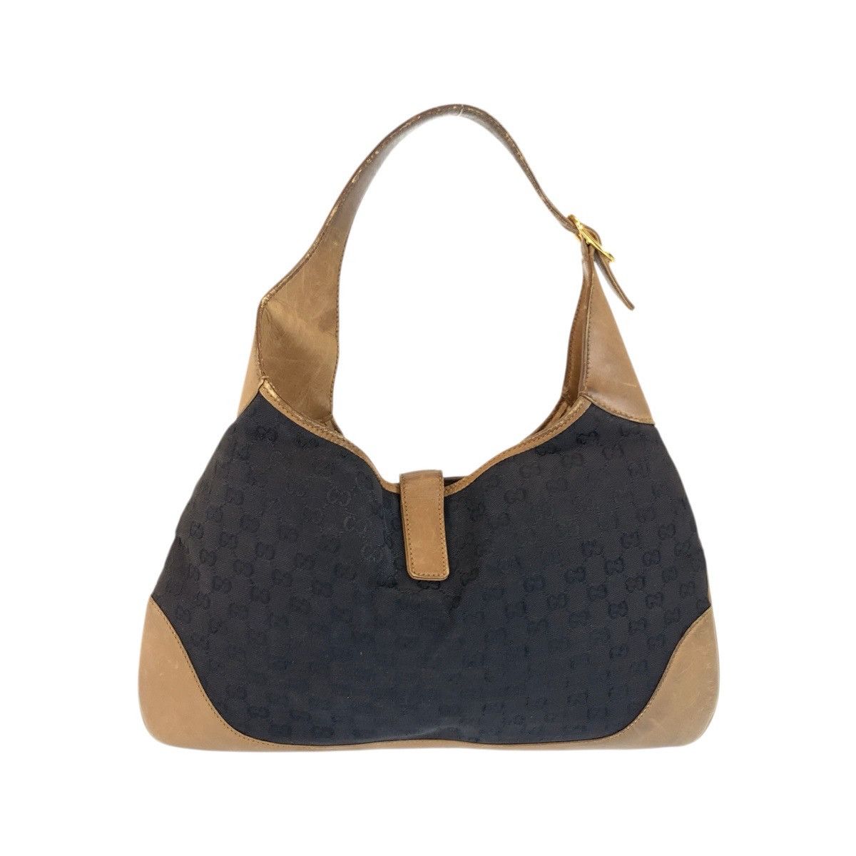 Gucci Gucci Gucci GG Canvas Leather Shoulder Bag Textile Shoulder Bag DUTY FREE for USA Size ONE SIZE - 2 Thumbnail