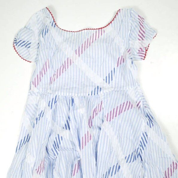 Other Other Thierry Colson Striped Cotton Dress Textile Dresses DUTY FREE for USA Size ONE SIZE - 7 Thumbnail