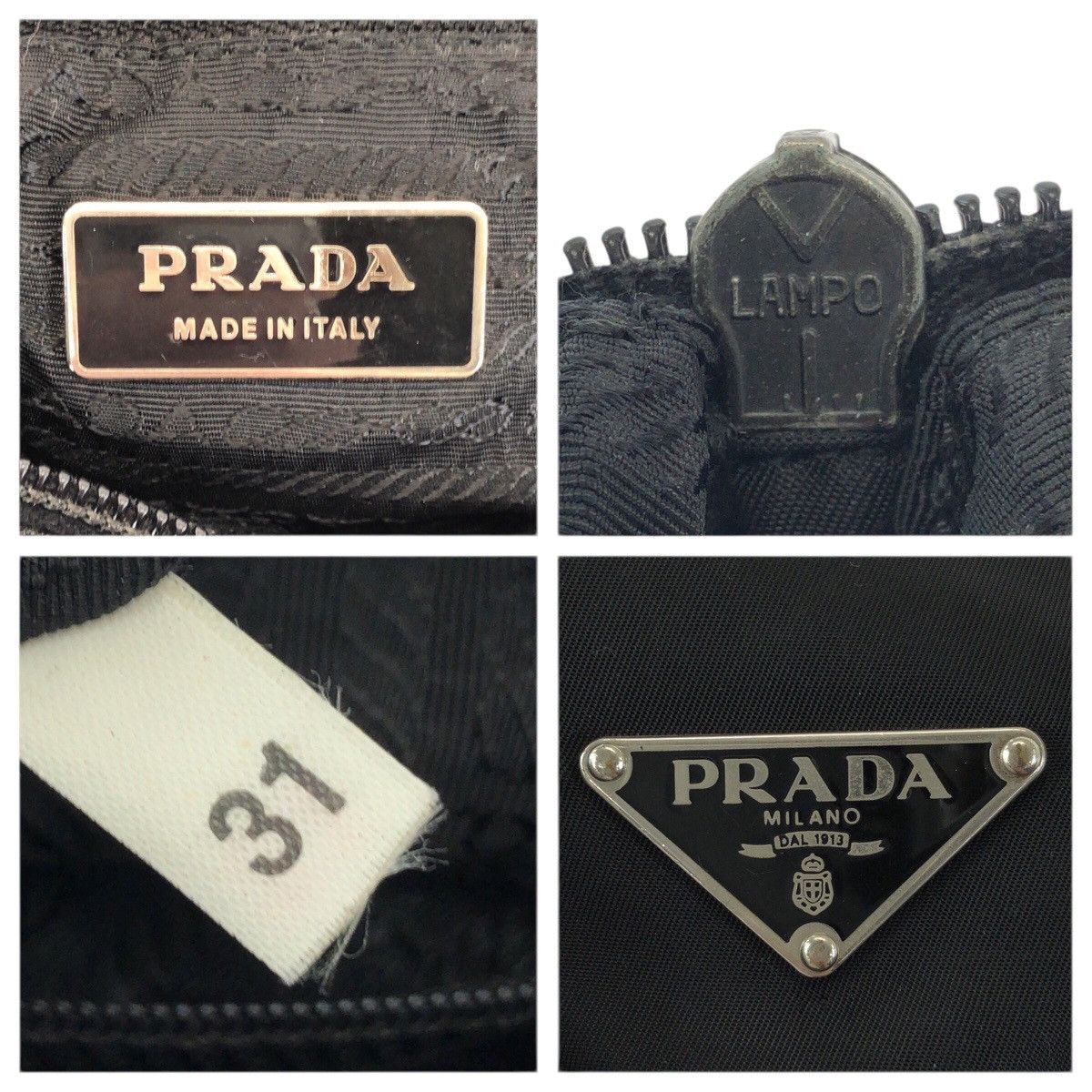 Prada Prada Prada Tessuto Nylon Leather Shoulder Bag Textile Shoulder Bag DUTY FREE for USA Size ONE SIZE - 4 Thumbnail