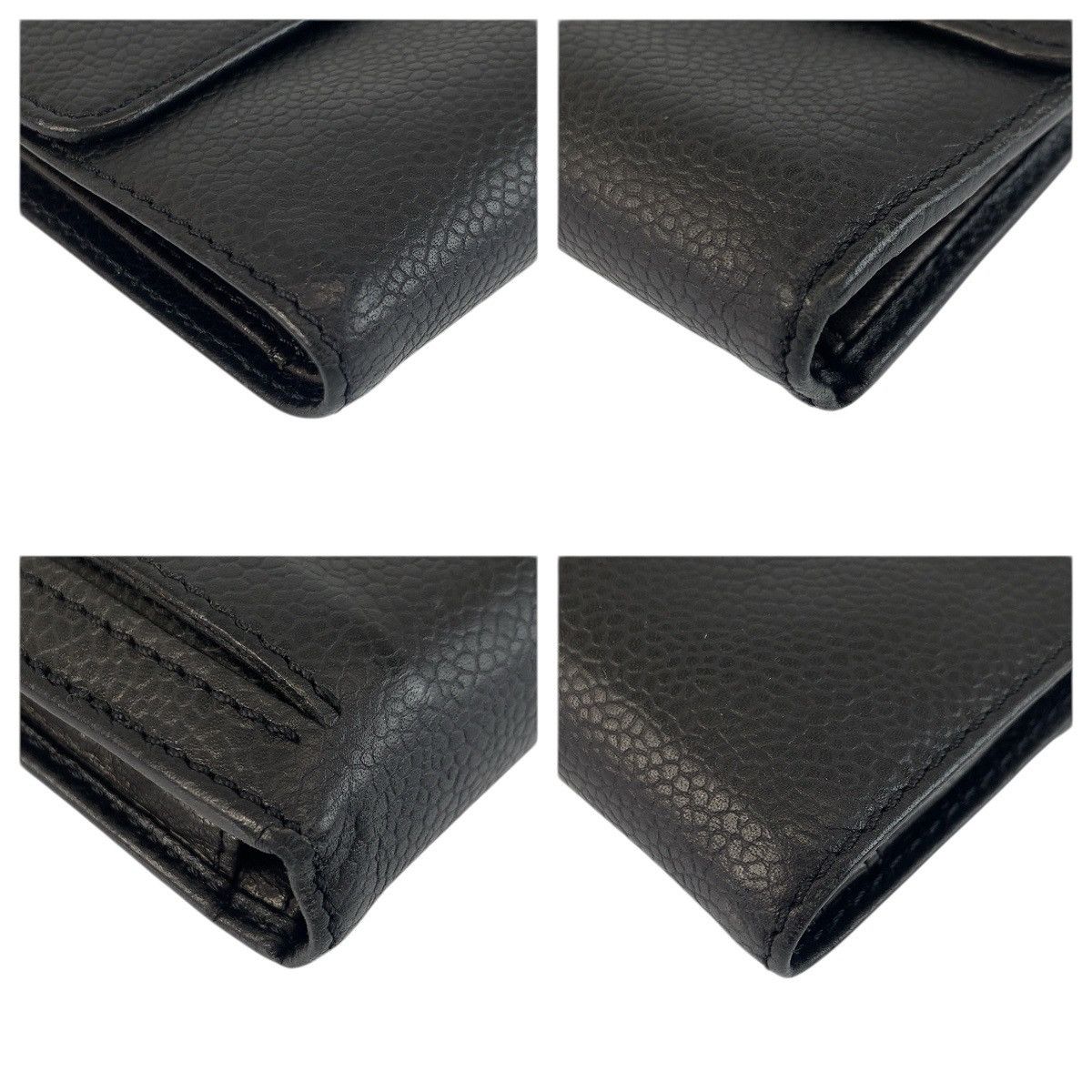 Chanel Chanel Chanel Leather Compact Wallet Leather Short Wallet DUTY FREE for USA Size ONE SIZE - 7 Thumbnail