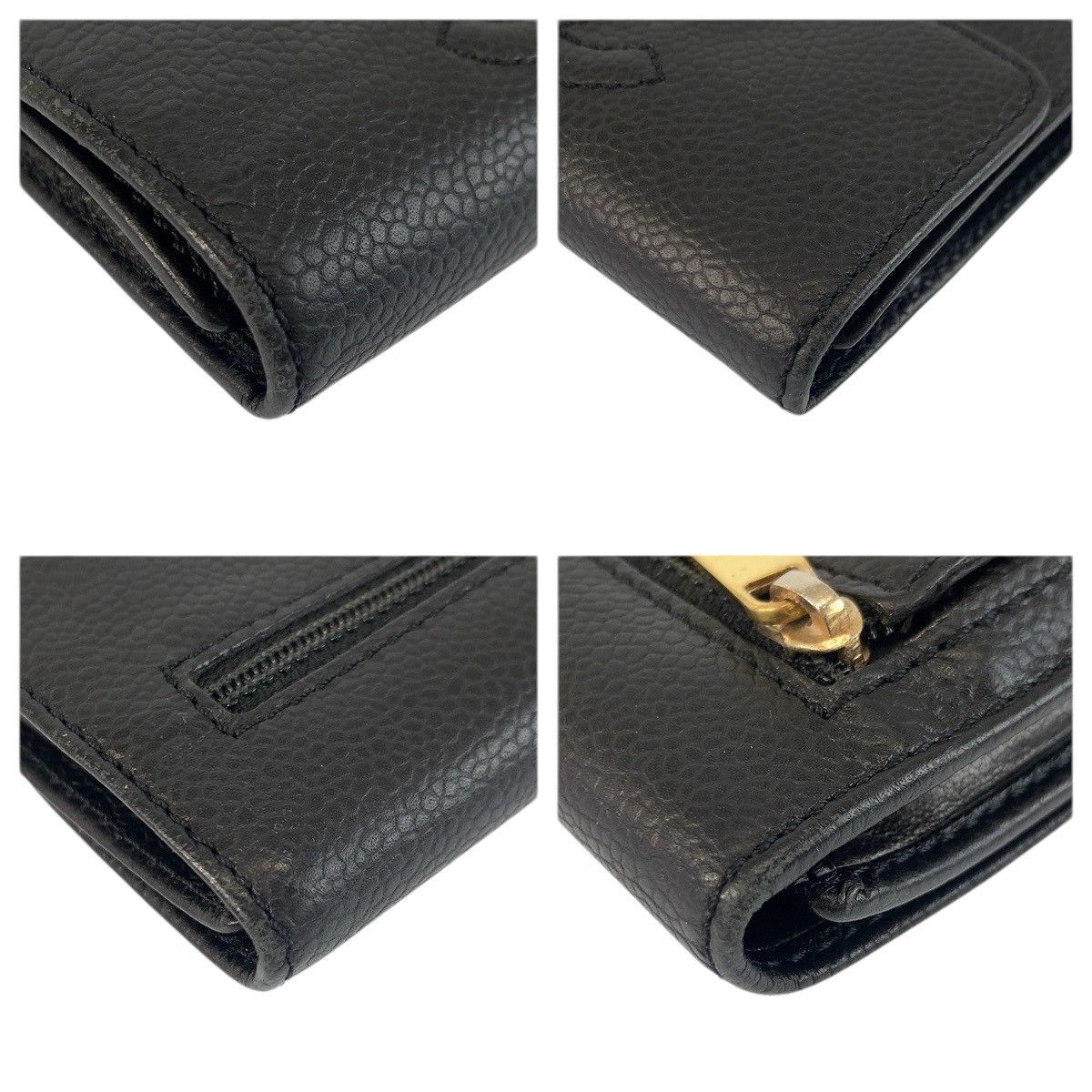 Chanel Chanel Chanel Leather Compact Wallet Leather Short Wallet DUTY FREE for USA Size ONE SIZE - 8 Thumbnail