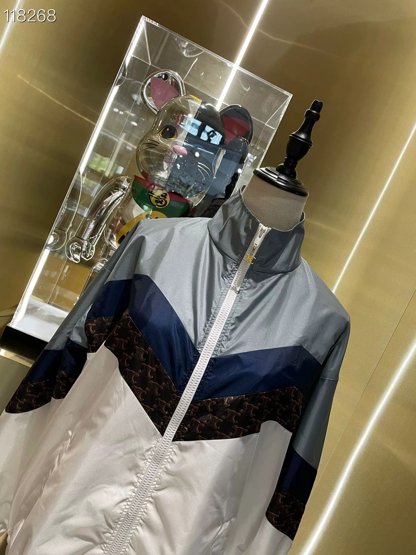 Celine Celine Color-Blocked Sports Jacket Size S / US 4 / IT 40 - 3 Thumbnail