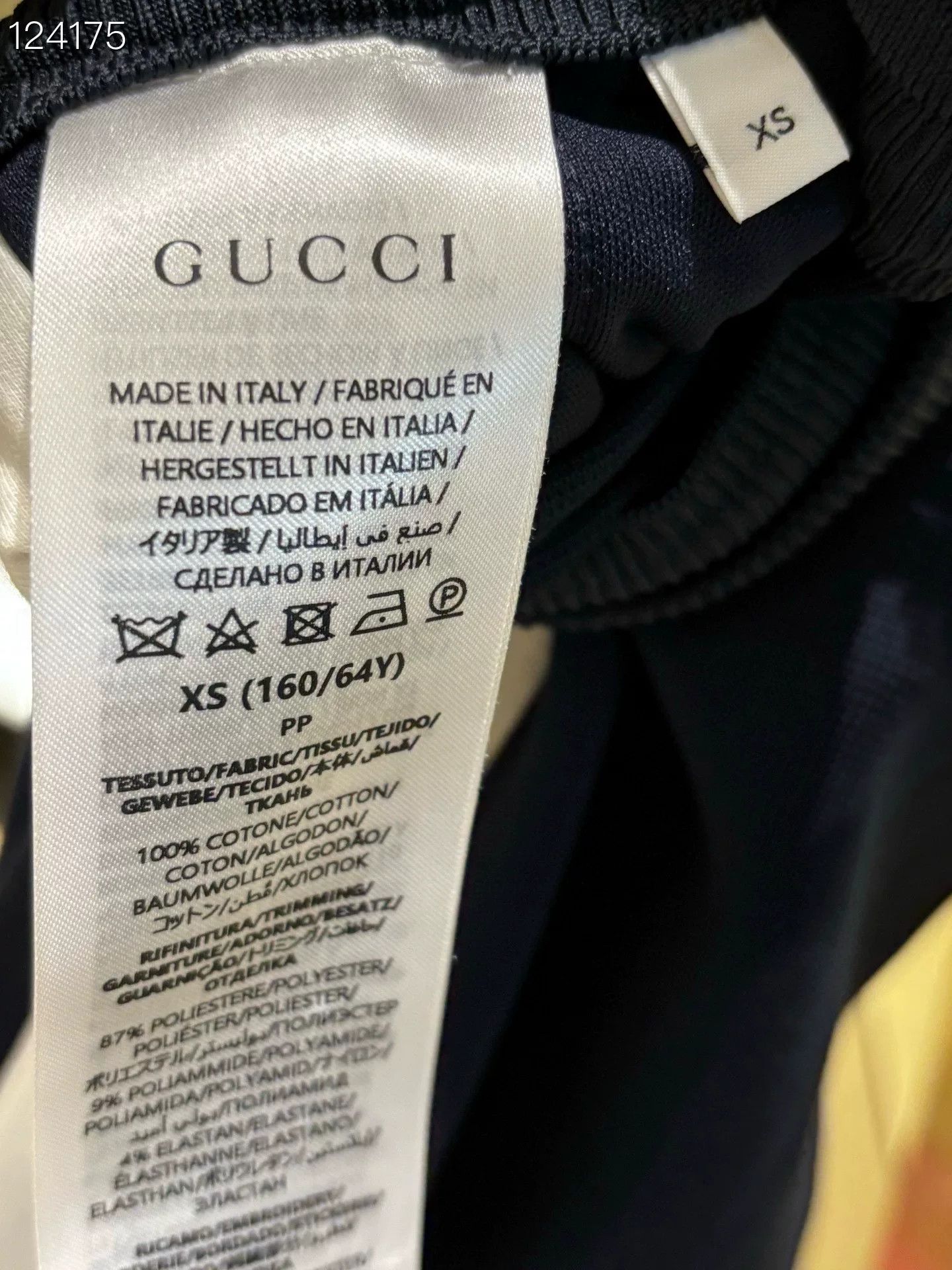 Gucci Gucci Blue Embroidered Logo Casual Pants Size 25" / US 0 / IT 36 - 5 Thumbnail