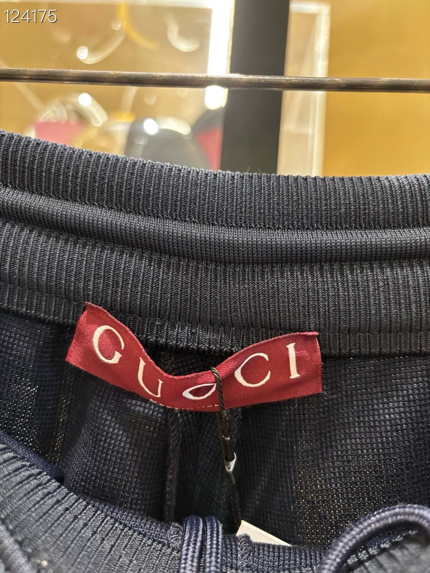 Gucci Gucci Blue Embroidered Logo Casual Pants Size 25" / US 0 / IT 36 - 3 Thumbnail
