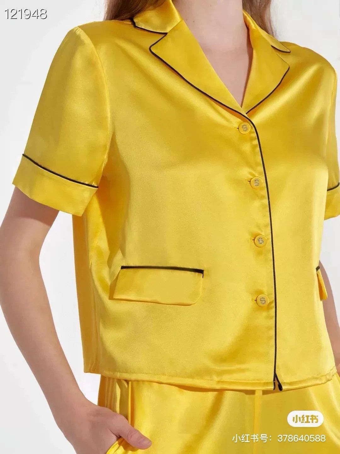 Silk Laundry Silky Miracle Silk Pajama Set Size ONE SIZE - 8 Thumbnail