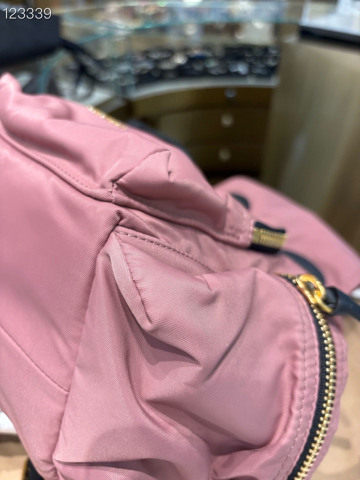 Burberry Burberry Small Pink Waterproof Nylon Backpack Size ONE SIZE - 5 Thumbnail