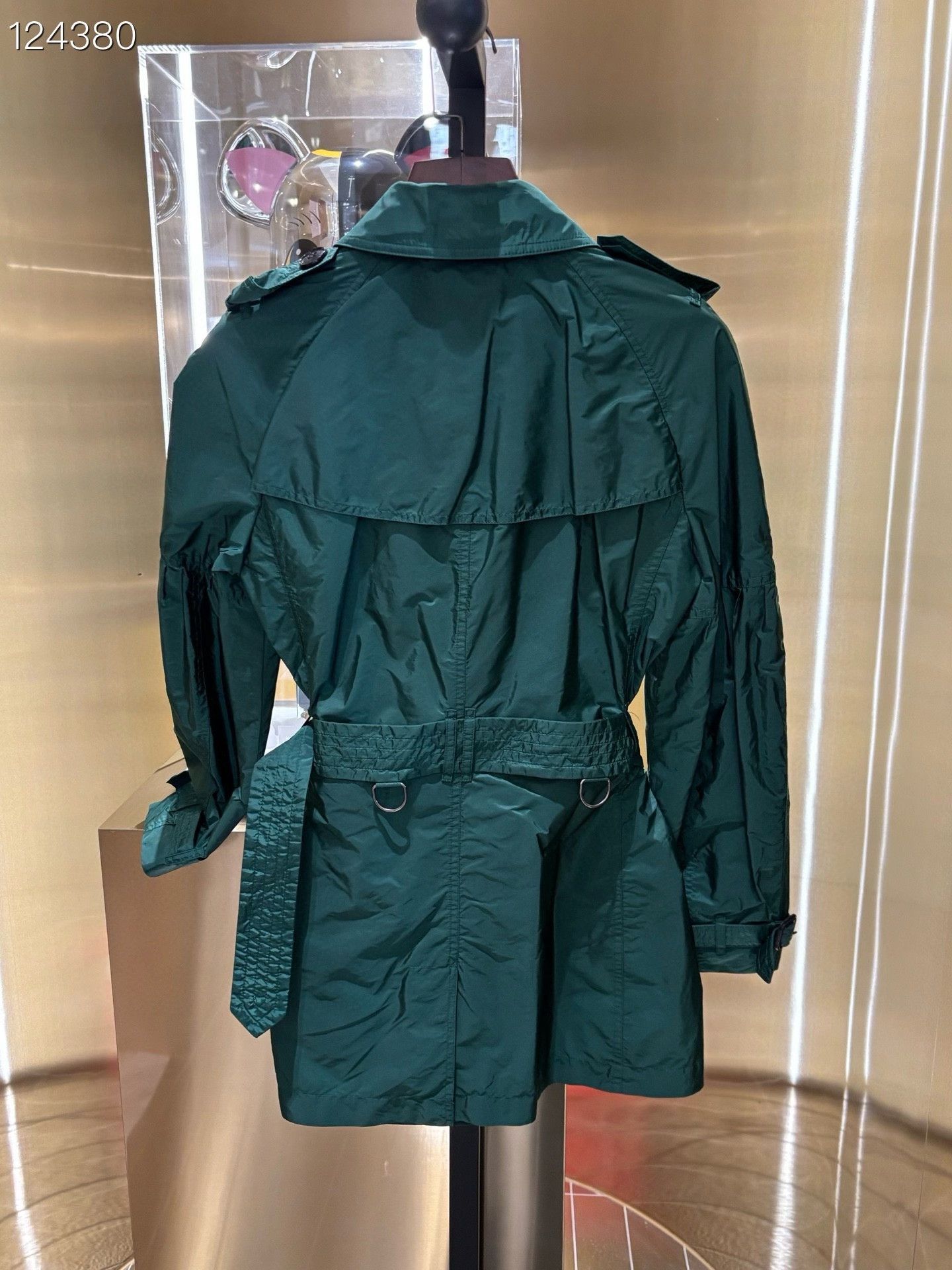 Burberry Burberry Olive Green Trench Coat UK10 Size S / US 4 / IT 40 - 2 Thumbnail