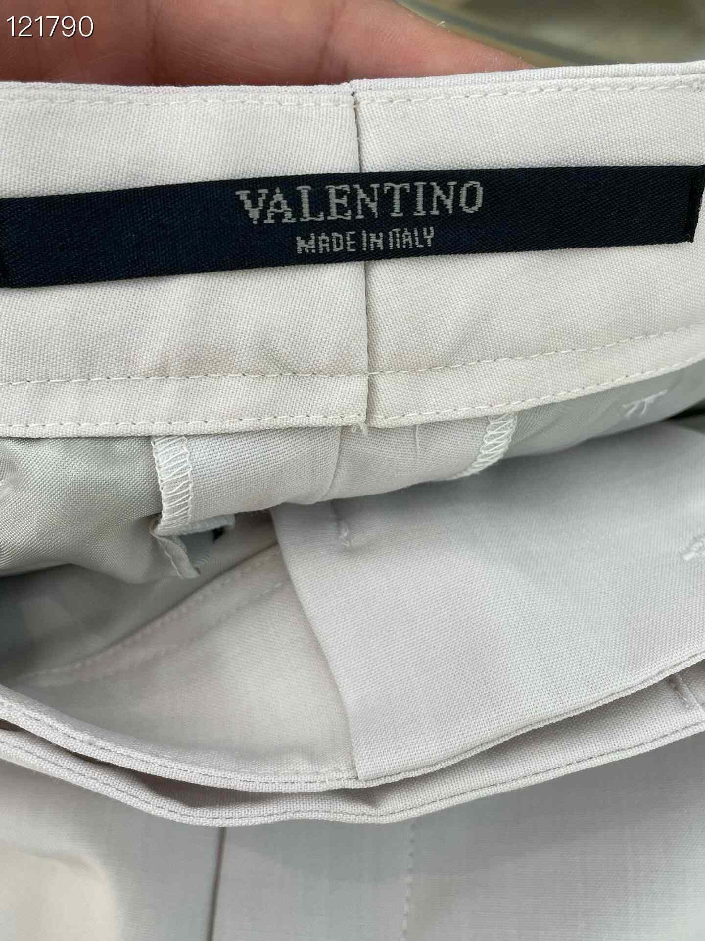 Valentino Valentino Belted Wool Straight Suit Pants Size US 28 / EU 44 - 3 Thumbnail