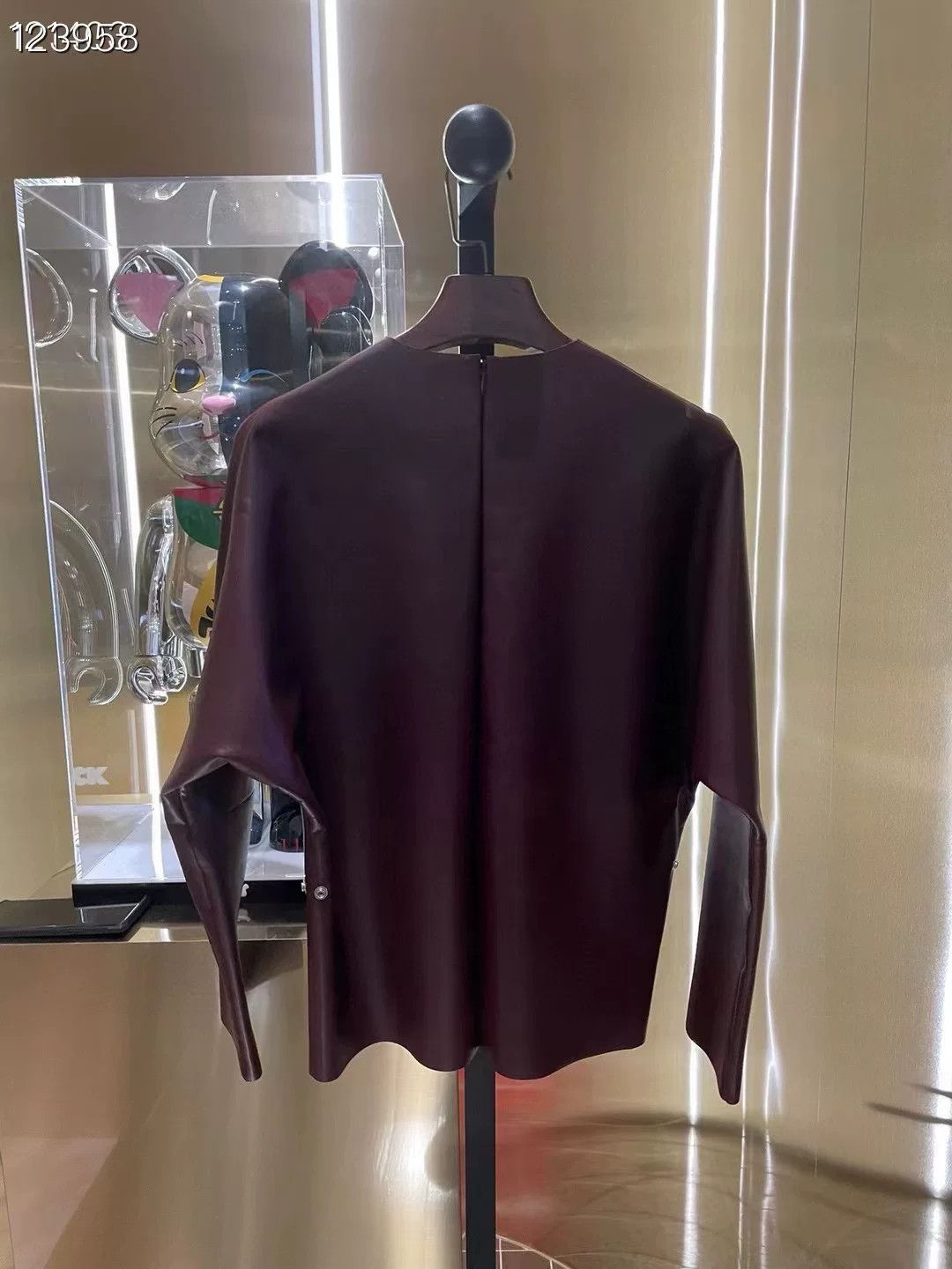 Celine Celine Maillard Leather Jacket Size 36 Size XS / US 0-2 / IT 36-38 - 2 Thumbnail