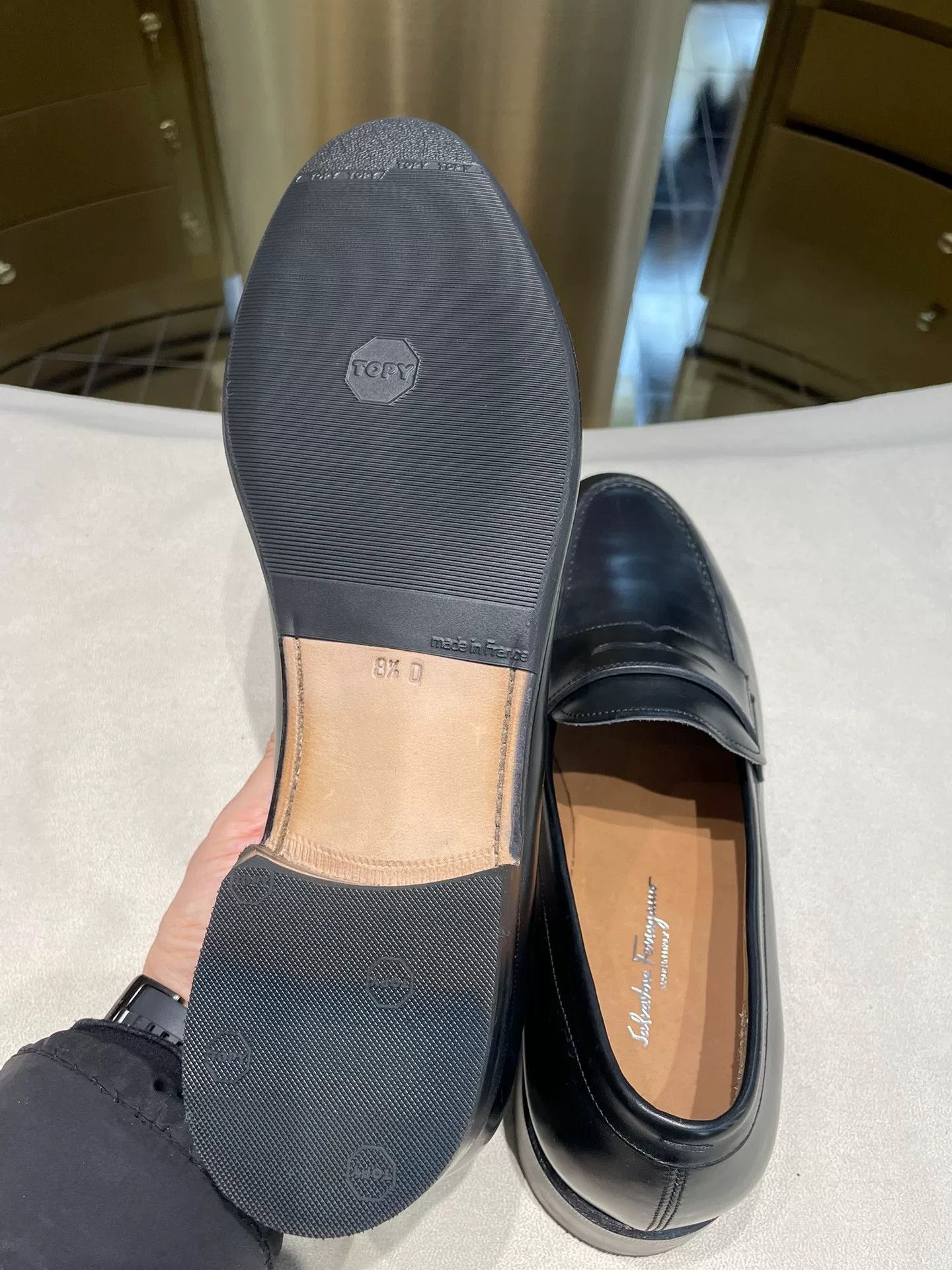 Salvatore Ferragamo Ferragamo Men's Classic Loafers Size US 10 / EU 43 - 6 Thumbnail