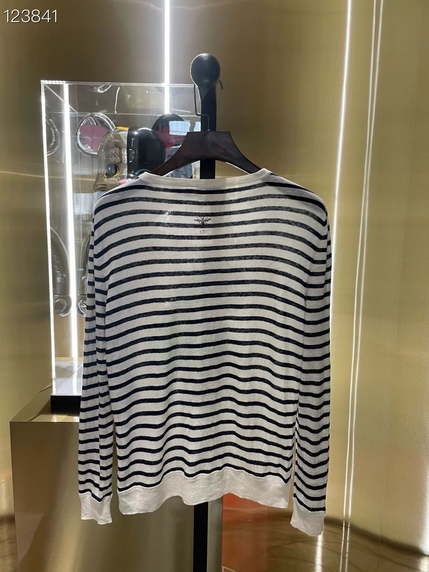 Dior Dior Dinosaur Embroidery Striped Knit Size S / US 4 / IT 40 - 2 Thumbnail