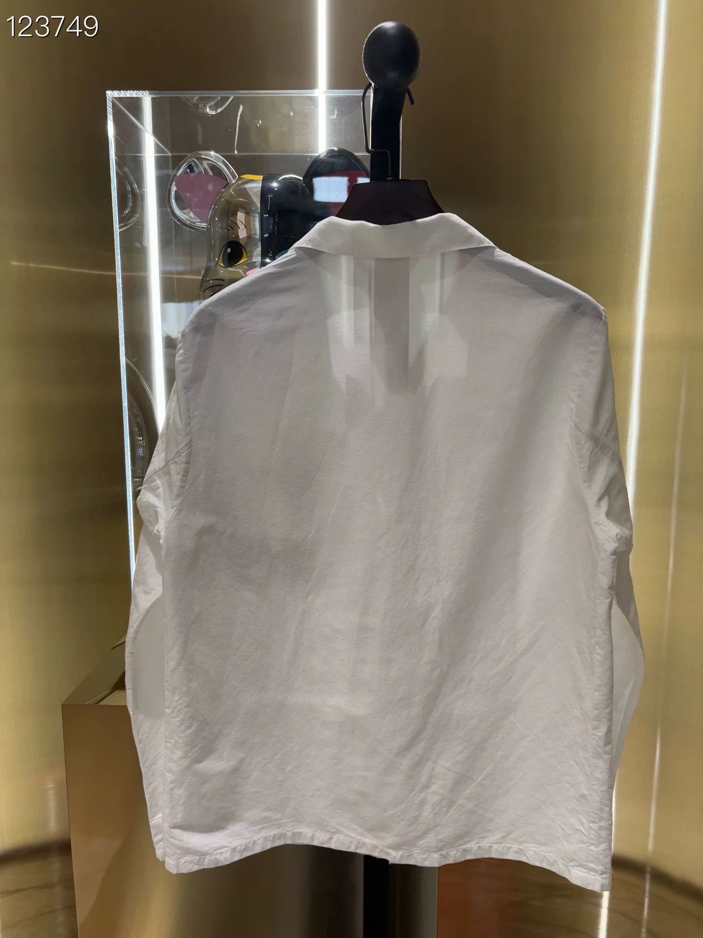 Prada Prada 040932H66 White Shirt Coat Size US S / EU 44-46 / 1 - 2 Thumbnail