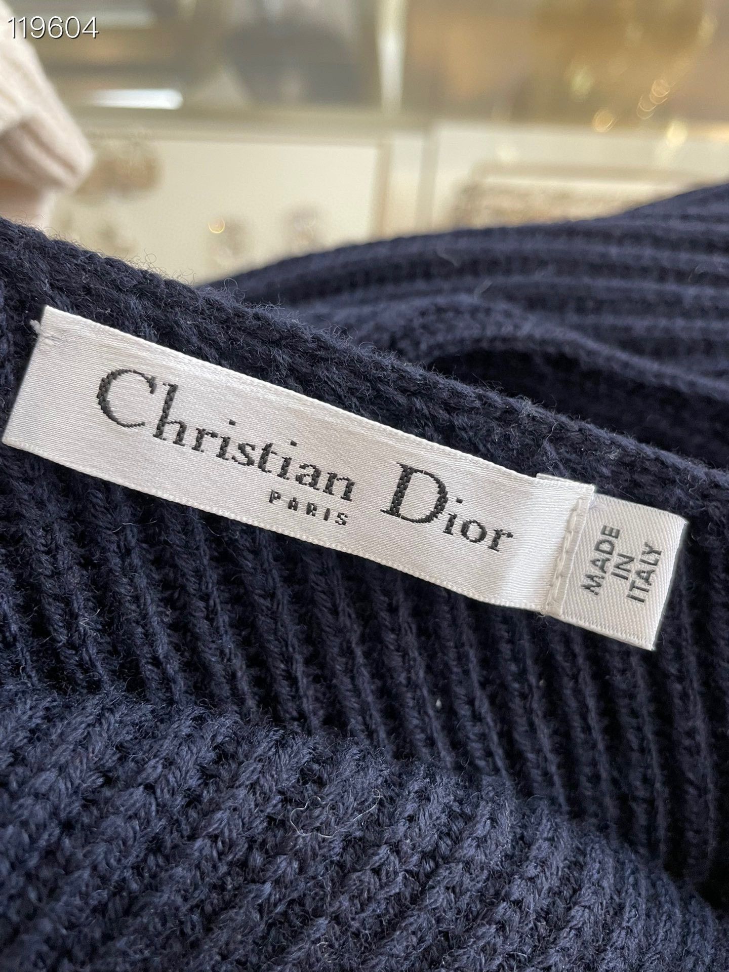 Dior Dior Irregular Backless Knit Sweater Size M / US 6-8 / IT 42-44 - 3 Thumbnail