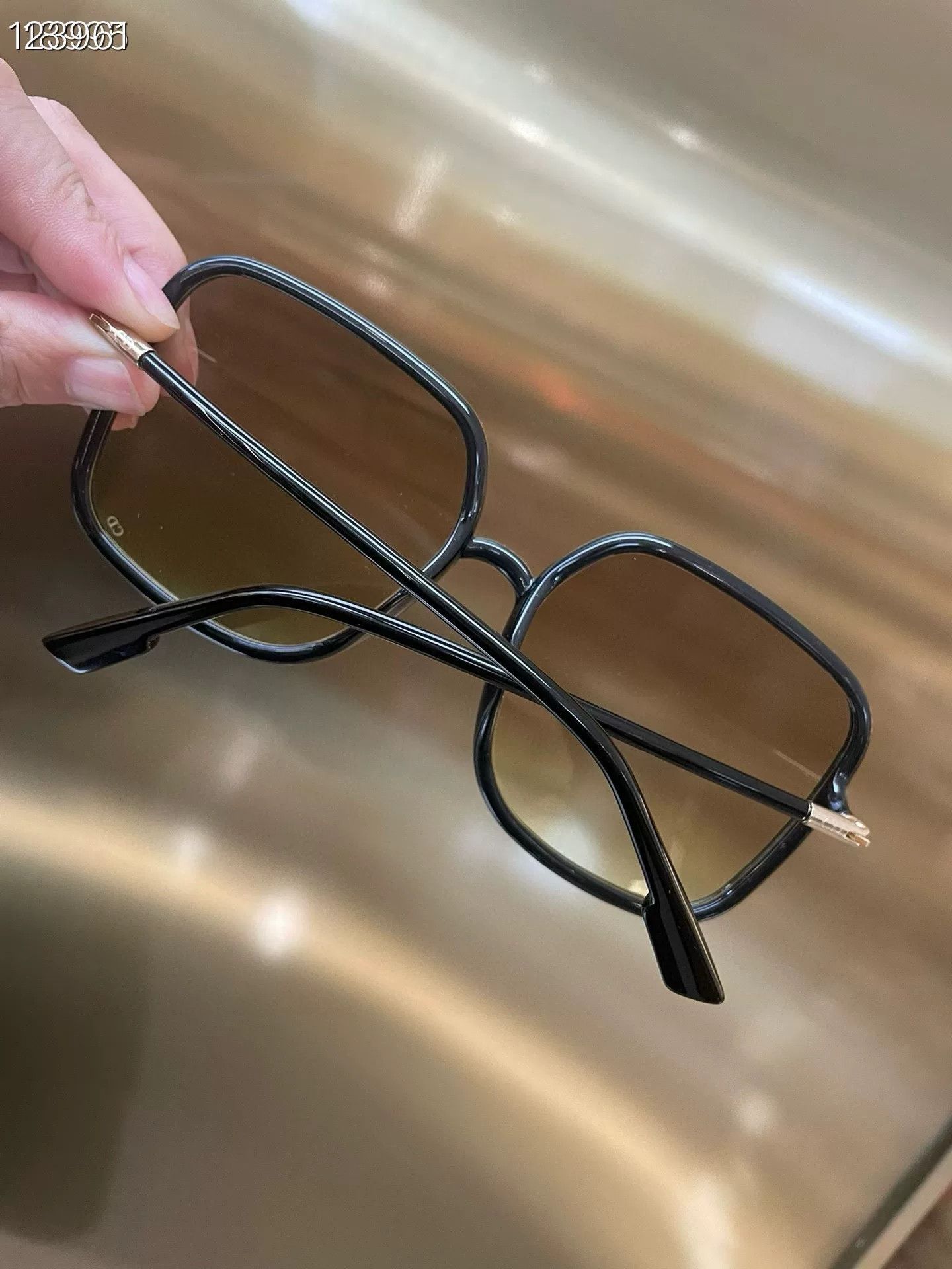 Dior Dior Square Sunglasses 100209 Size ONE SIZE - 3 Thumbnail