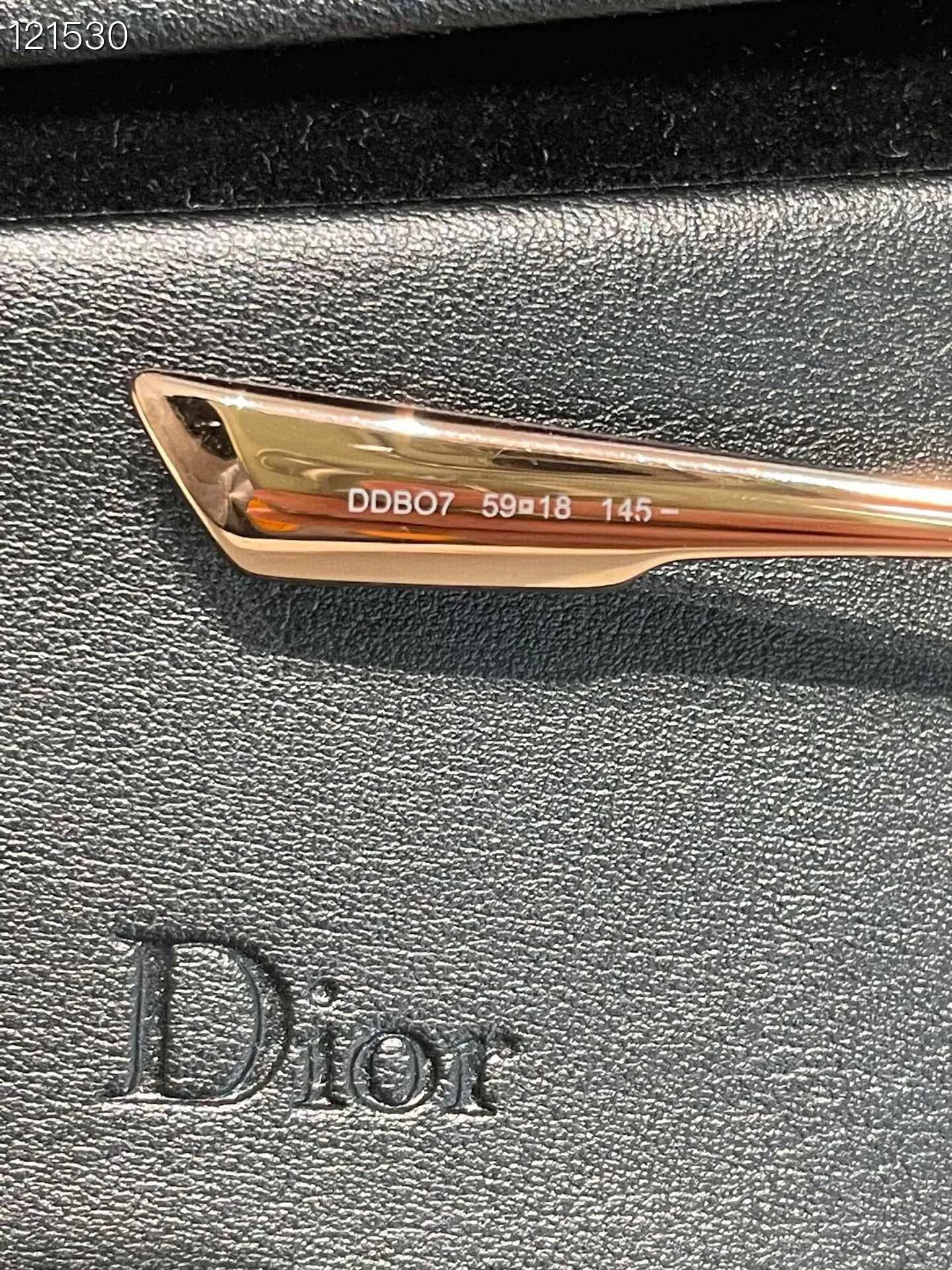 Dior Dior 100638H53 Classic Square Sunglasses Size ONE SIZE - 6 Thumbnail