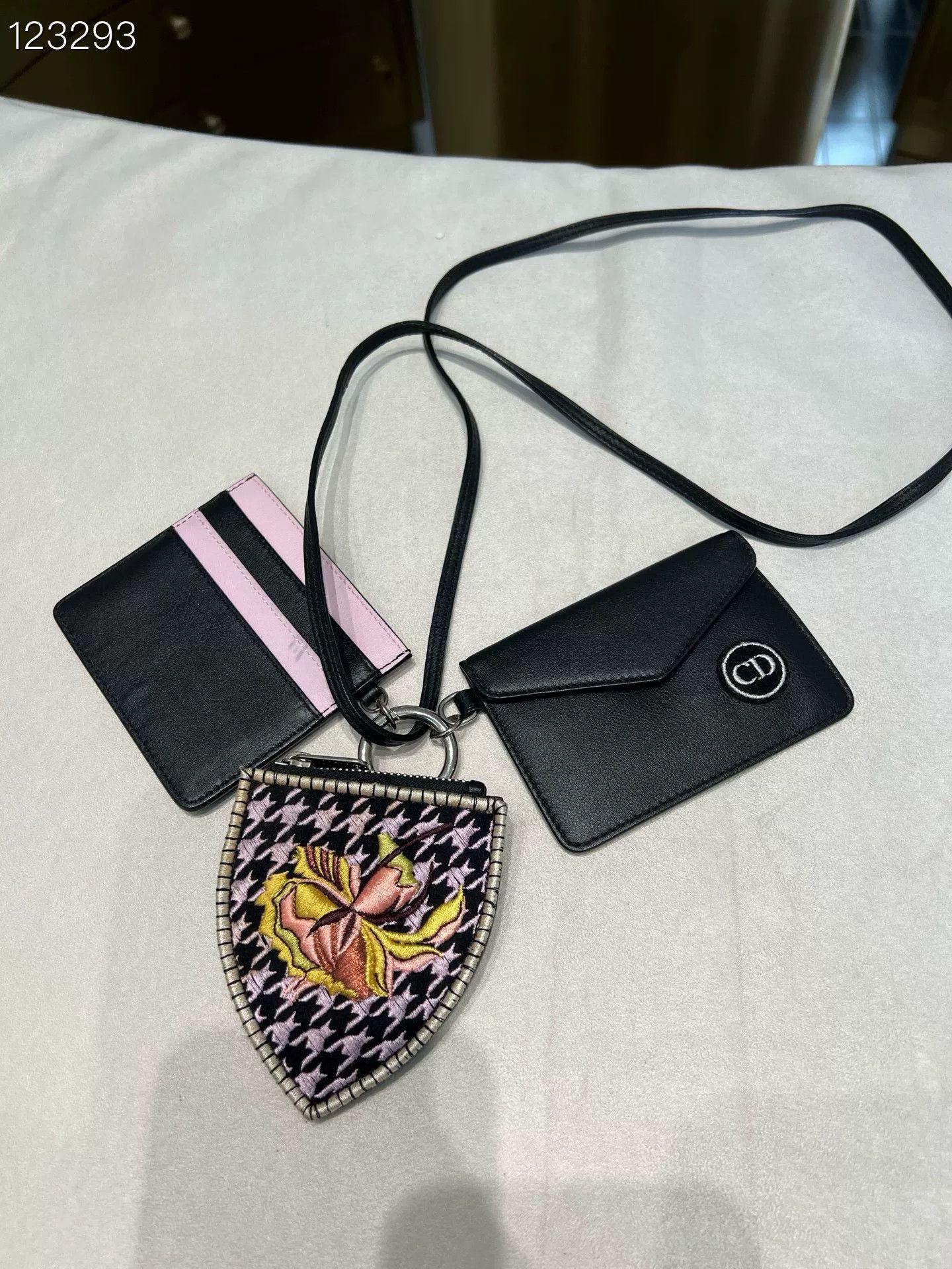 Dior Dior Lanyard Three-in-One Card Holder Size ONE SIZE - 2 Thumbnail
