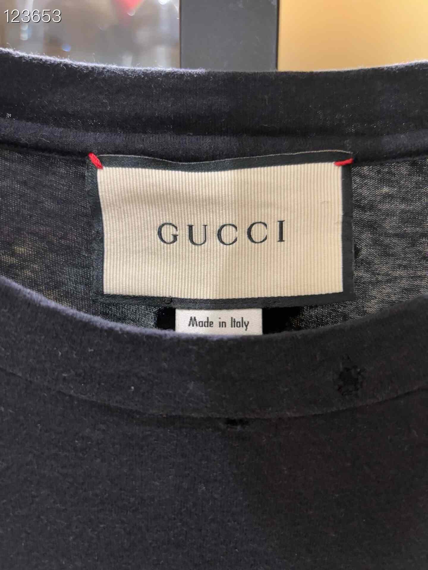 Gucci Gucci Logo T-shirt with Back Embroidered Flower Size XS / US 0-2 / IT 36-38 - 3 Thumbnail