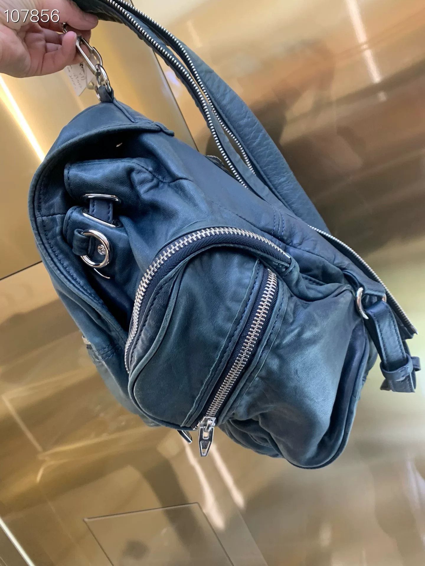 Alexander Wang Alexander Wang Marti Leather Backpack Size ONE SIZE - 3 Thumbnail