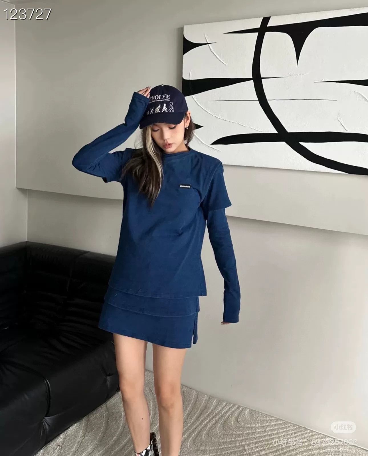 Miu Miu MiuMiu 3-Piece Logo Layered Set Size XS / US 0-2 / IT 36-38 - 7 Thumbnail