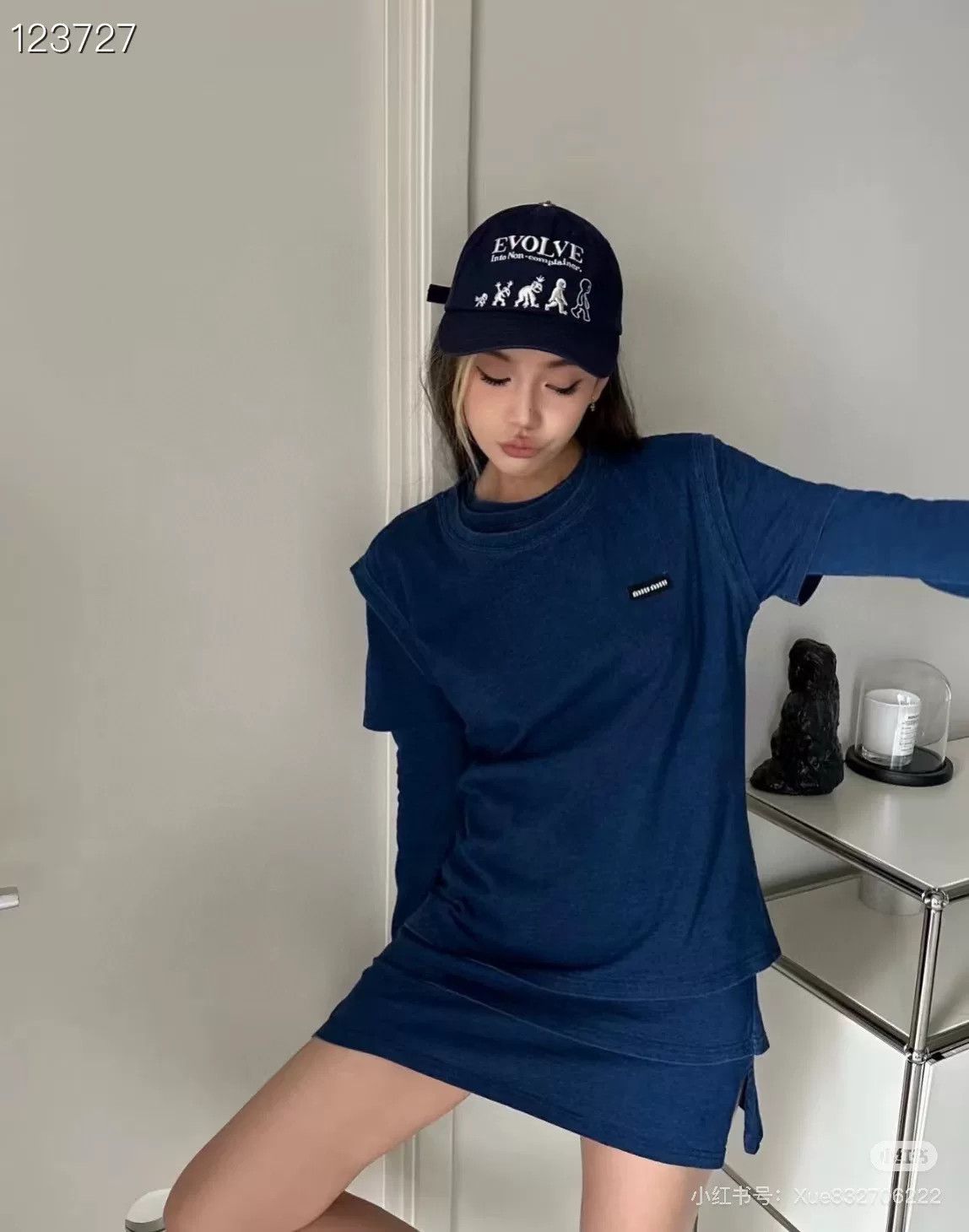 Miu Miu MiuMiu 3-Piece Logo Layered Set Size XS / US 0-2 / IT 36-38 - 6 Thumbnail