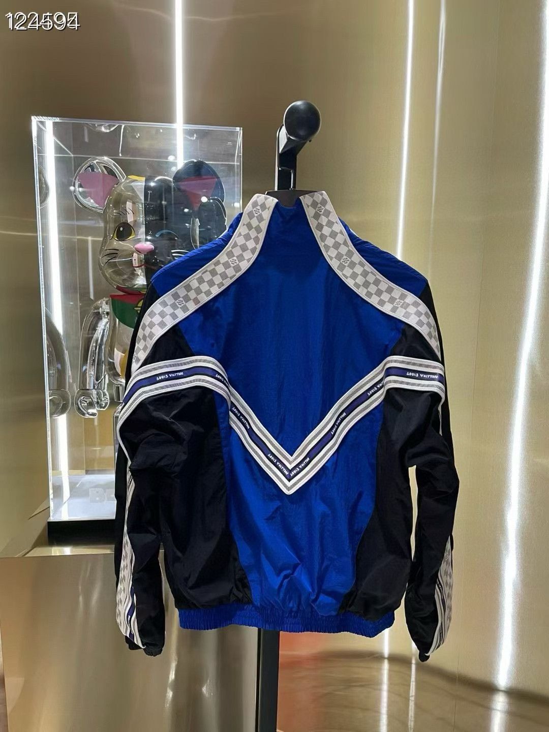 Louis Vuitton LV Miami Series Blue Checkered Racing Jacket Size US XS / EU 42 / 0 - 2 Thumbnail
