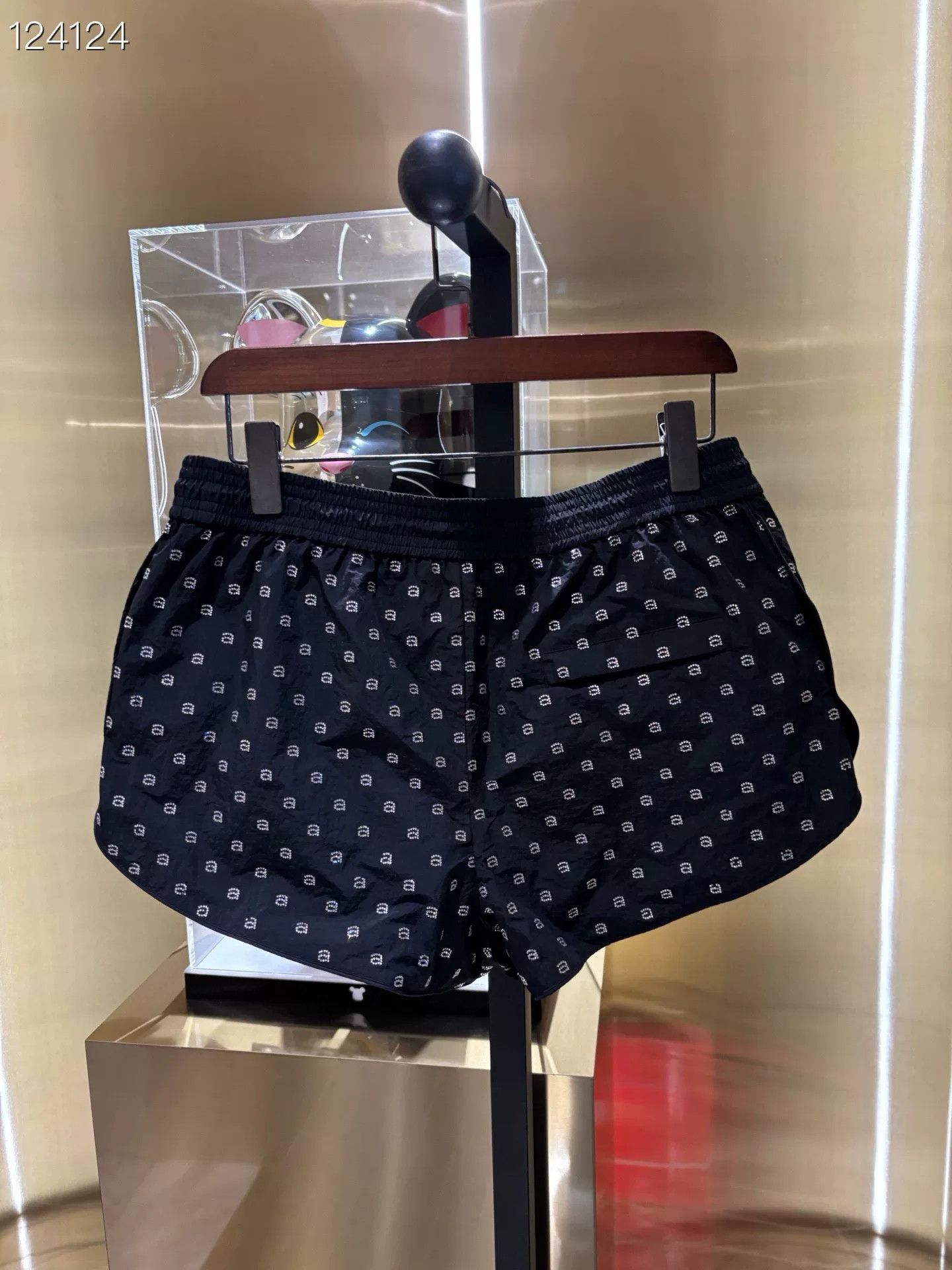Alexander Wang Alexander Wang Rhinestone Shorts Size 38" / US 16 / IT 52 - 2 Thumbnail