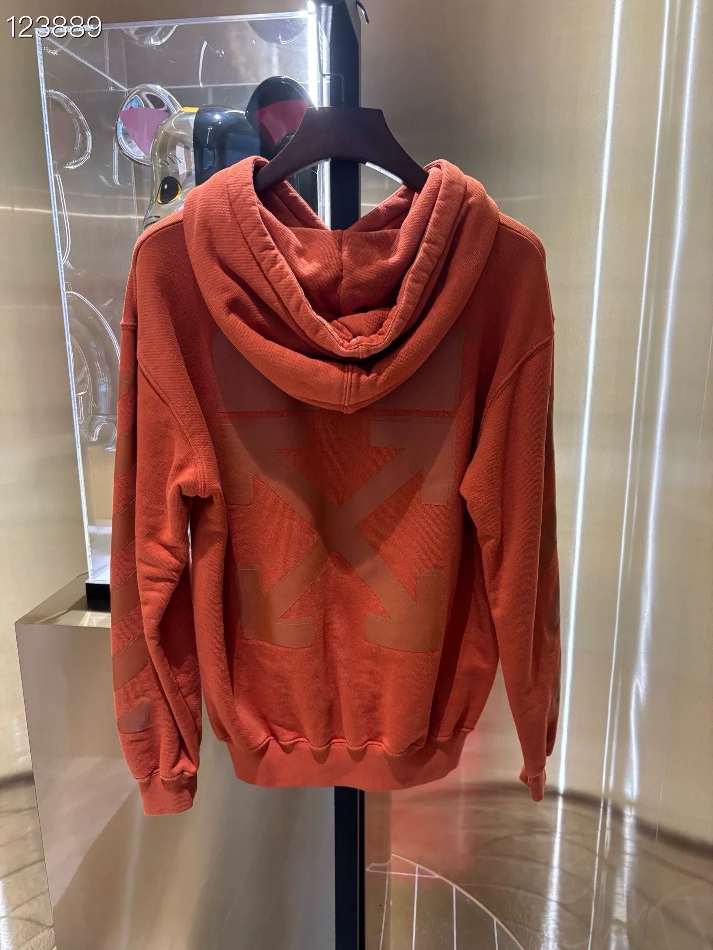 Off-White Classic Orange Hoodie S Size Size US S / EU 44-46 / 1 - 2 Thumbnail