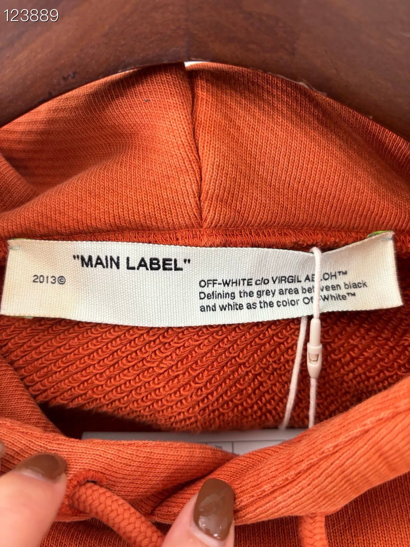 Off-White Classic Orange Hoodie S Size Size US S / EU 44-46 / 1 - 3 Thumbnail