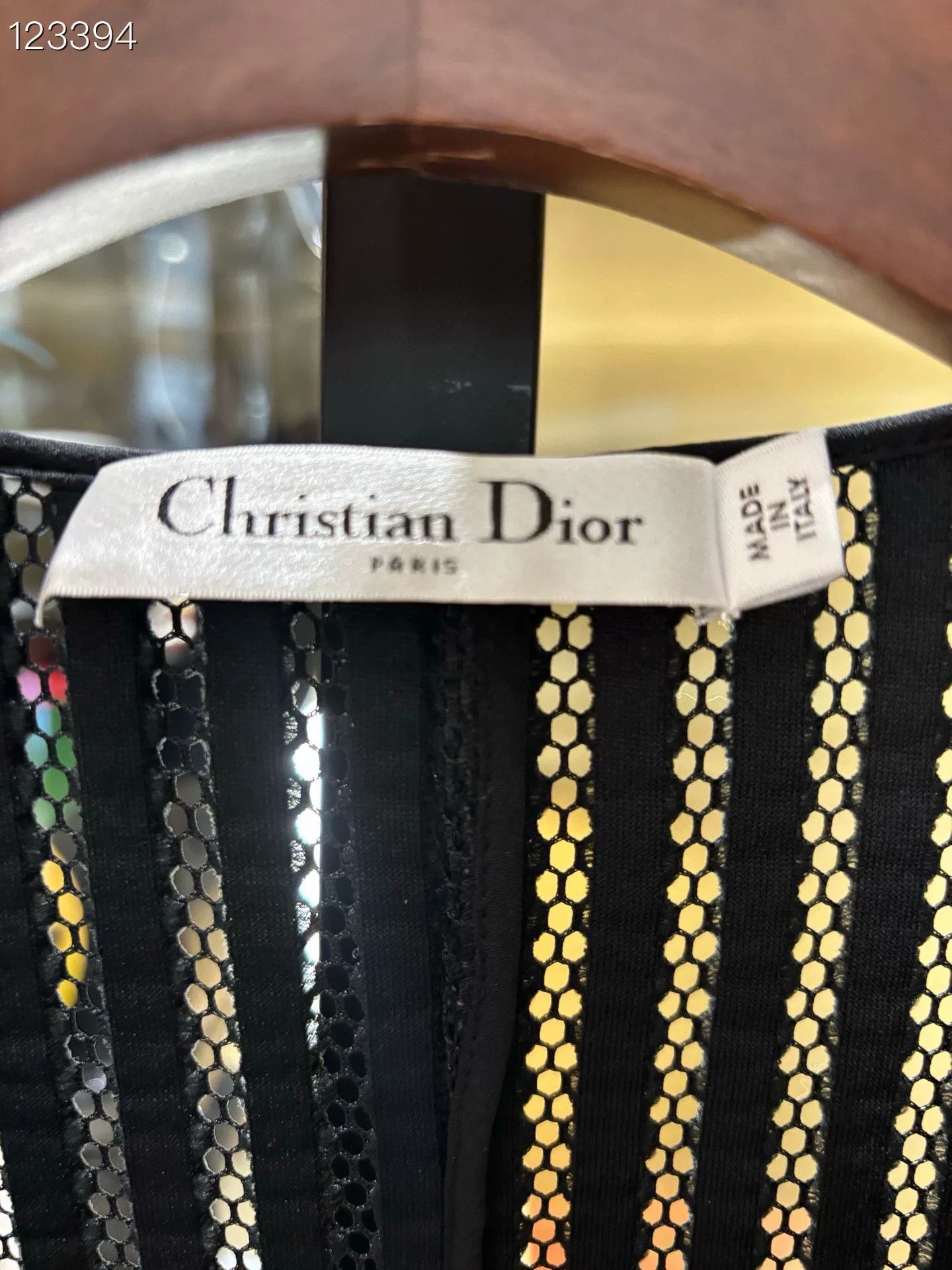 Dior Dior Black Mesh Hollow Out Blazer Size S / US 4 / IT 40 - 4 Thumbnail