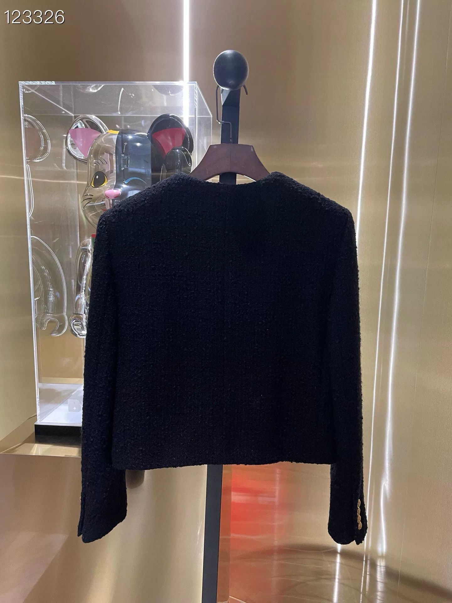 Celine Celine 040582 H66 Black Gold Size 34 Size XXS / US 00 / IT 34 - 2 Thumbnail