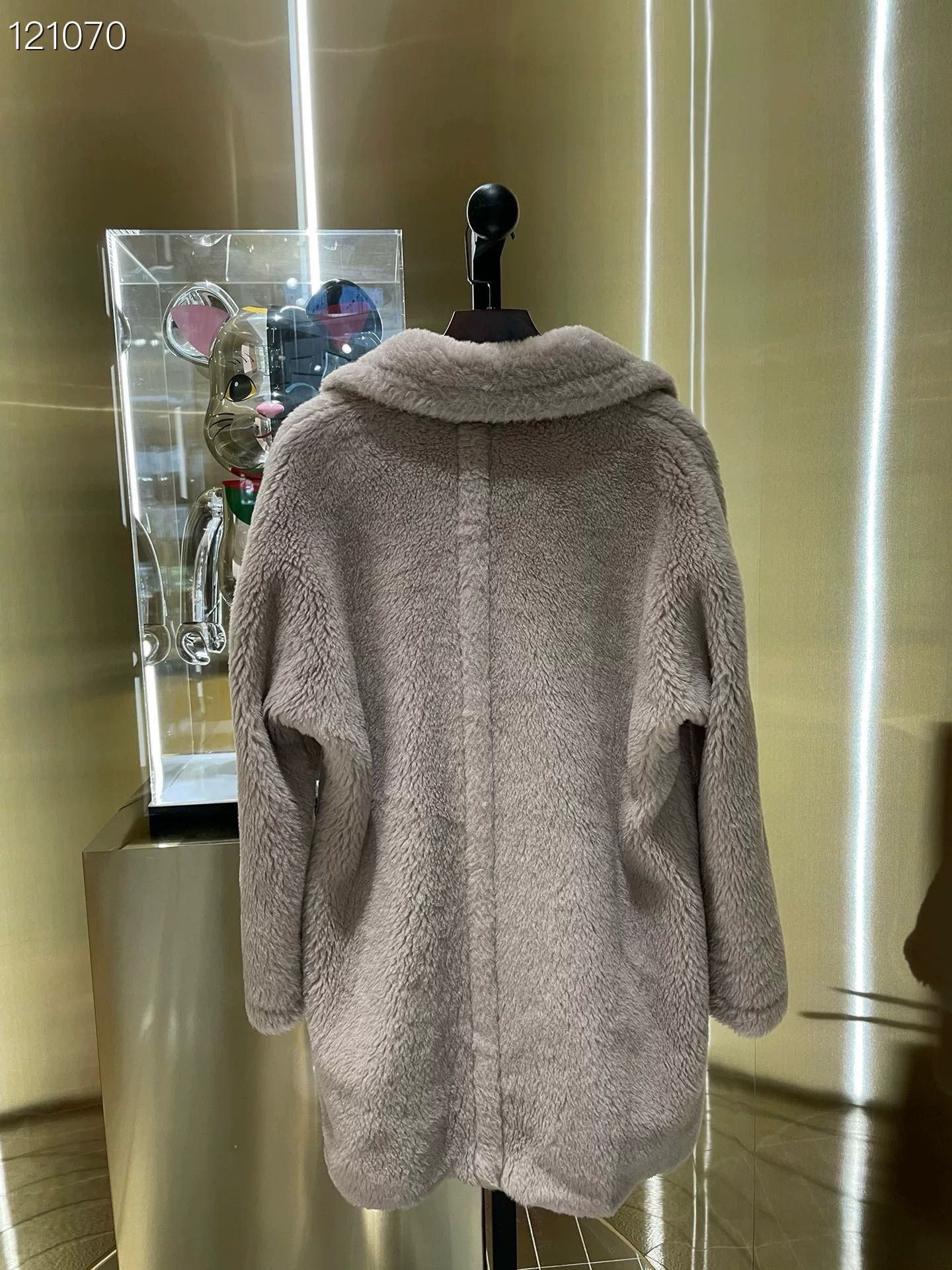 Max Mara Maxmara Short Teddy Coat Caserta Size S / US 4 / IT 40 - 2 Thumbnail