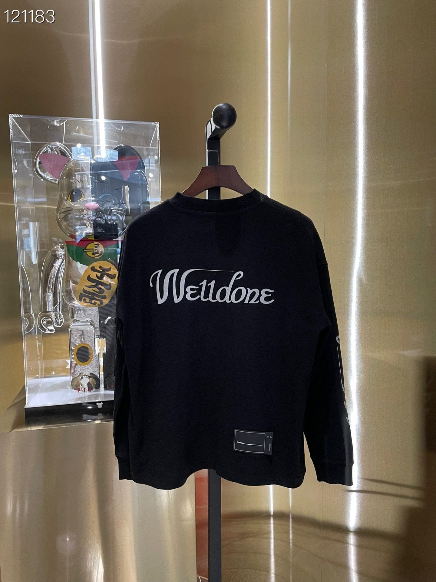 WE11DONE We11Done H10 Logo Sweatshirt XS Size XS / US 0-2 / IT 36-38 - 2 Thumbnail